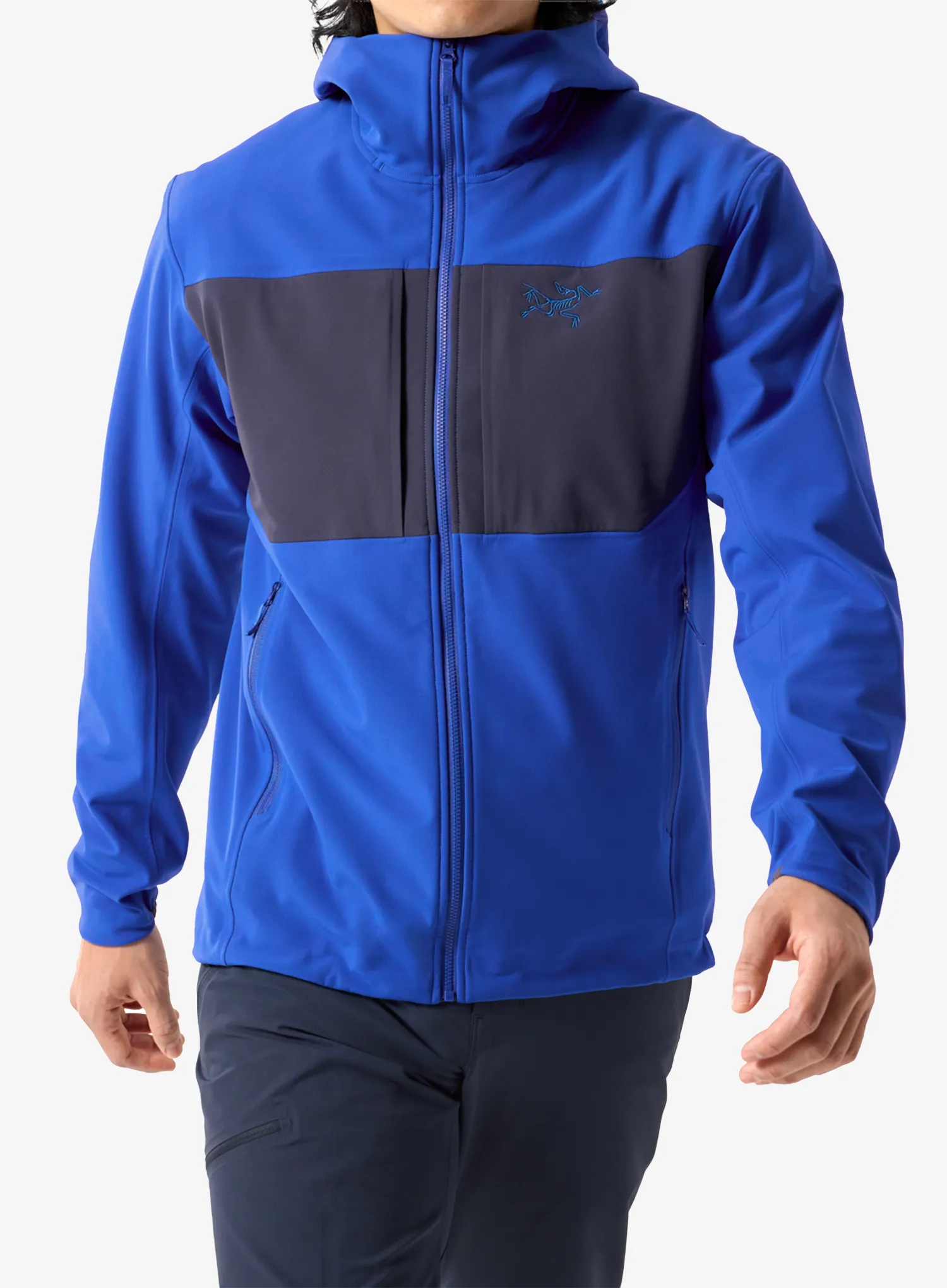 Softshell striukė Arcteryx Gamma MX Hoody - vitality/black sapphire