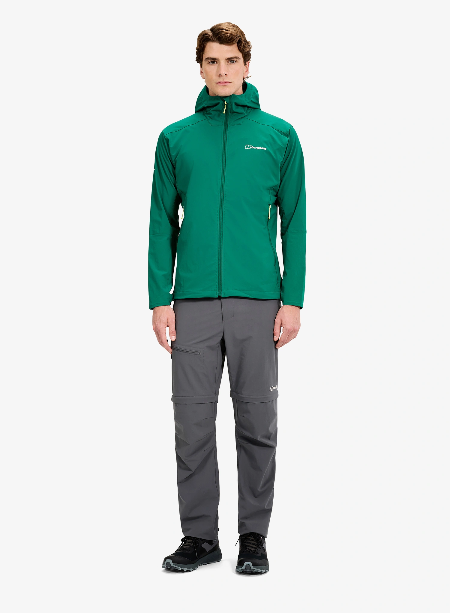 Softshell striukė Berghaus Ridge Roamer Lite Jkt - meadow green