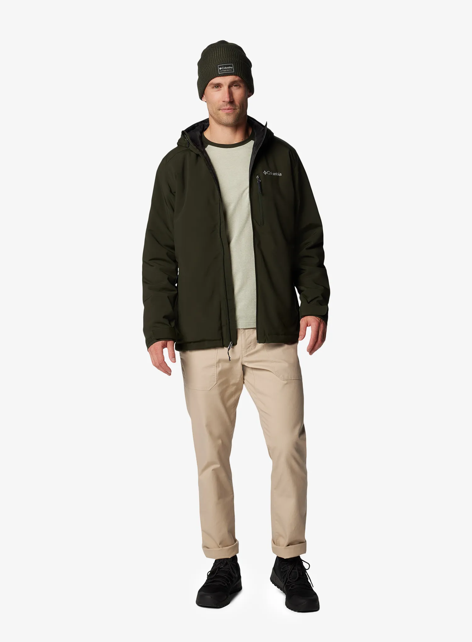 Softshell striukė Columbia Gate Racer II Softshell - greenscape