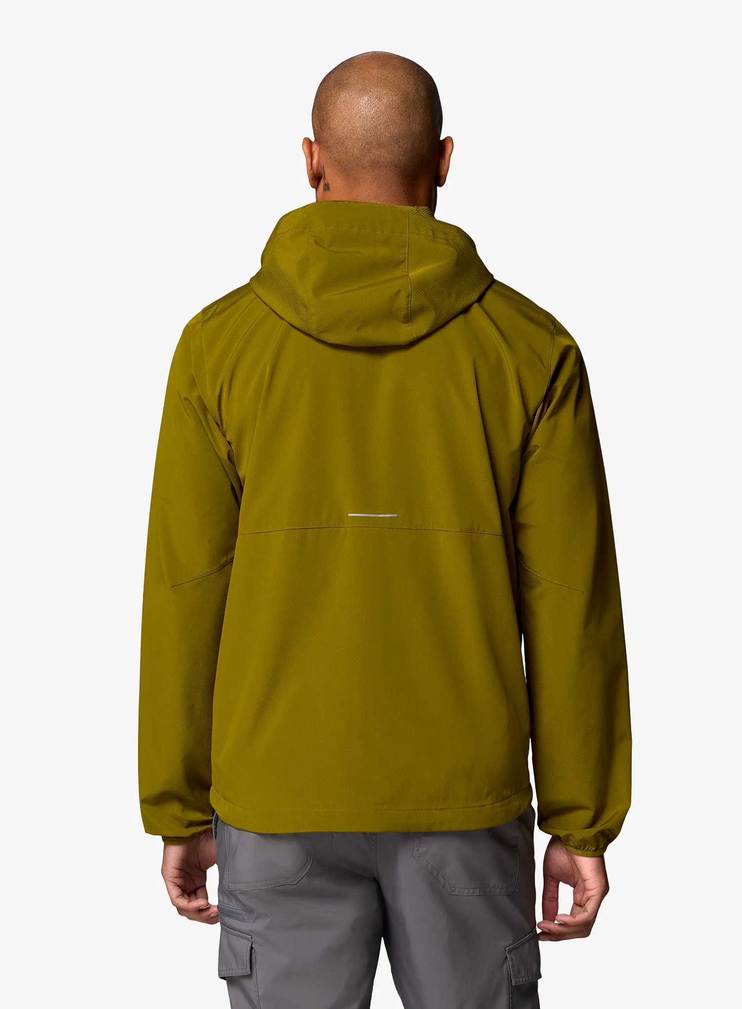 Softshell striukė Columbia Tall Heights III Hooded Softshell - mossy green/greenscape