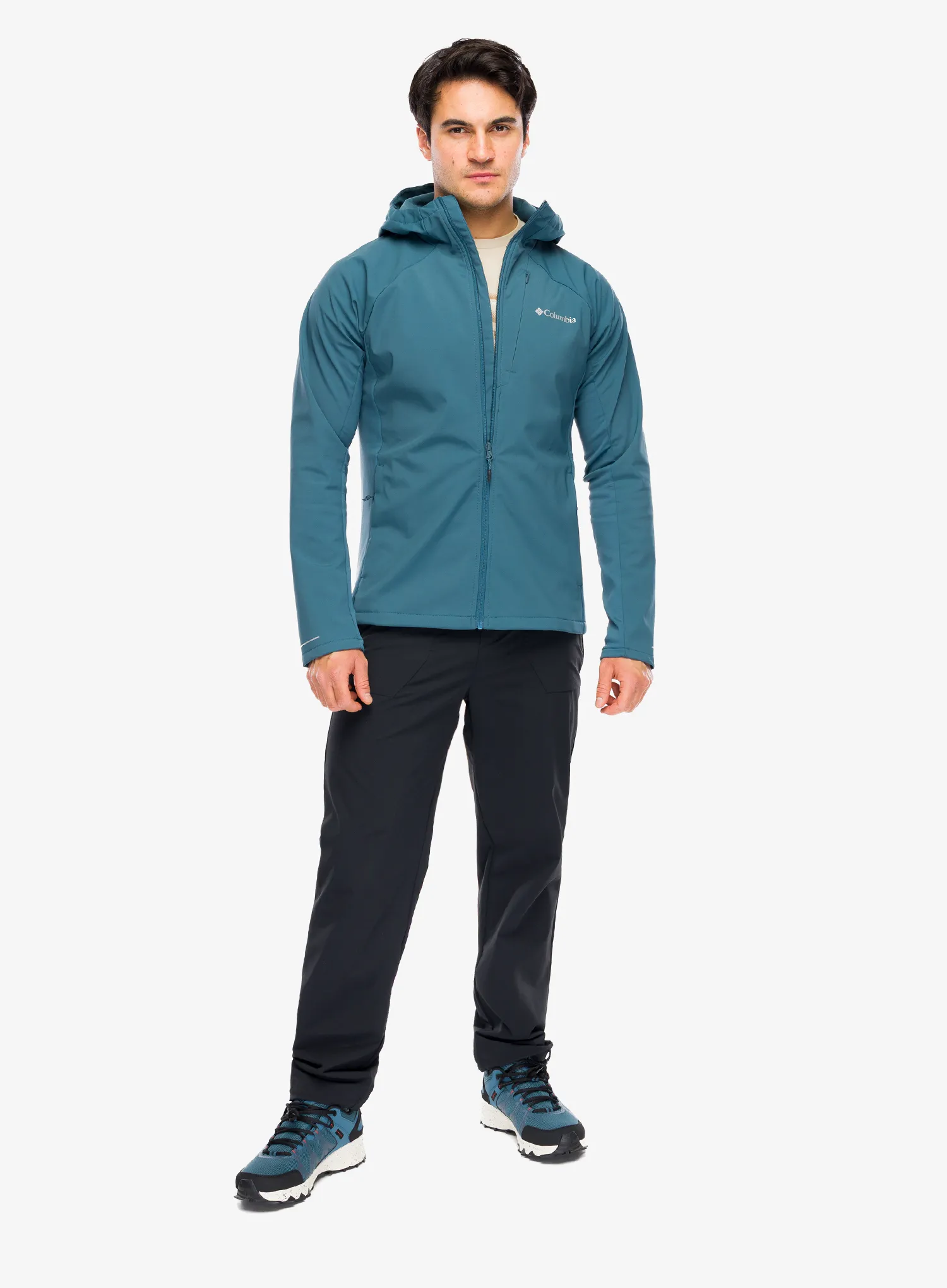 Softshell striukė Columbia Trailborne Softshell - everblue