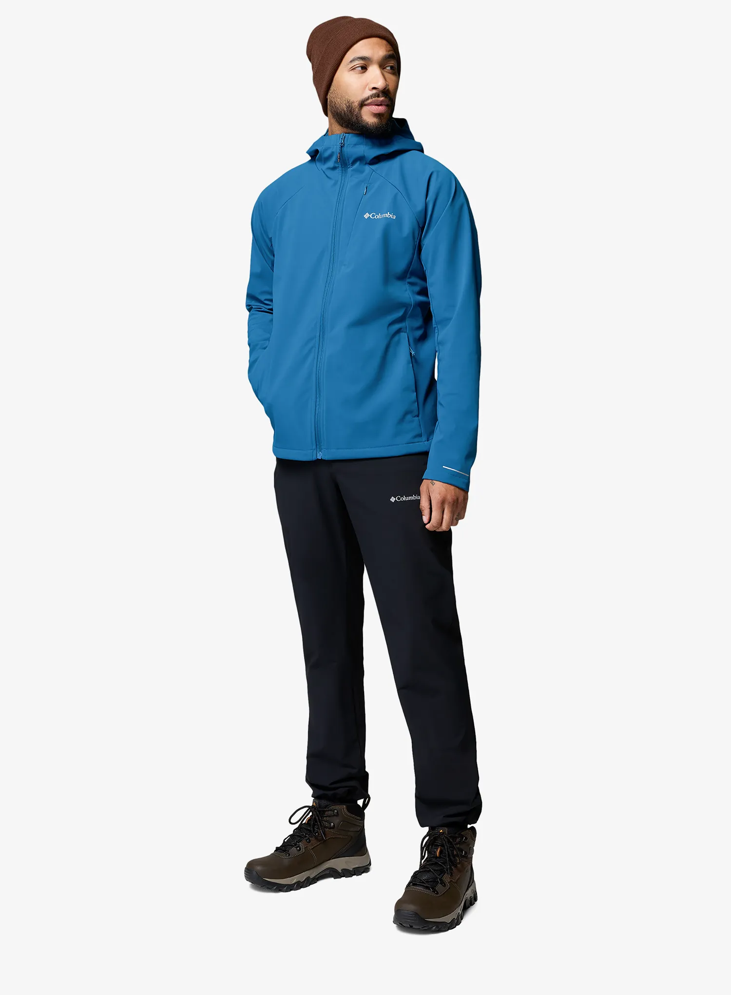 Softshell striukė Columbia Trailborne Softshell - phoenix blue