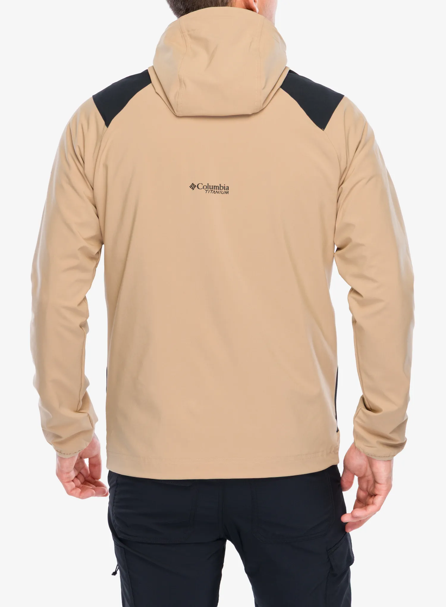 Softshell striukė Columbia Triple Canyon Hooded Jacket - canoe/black