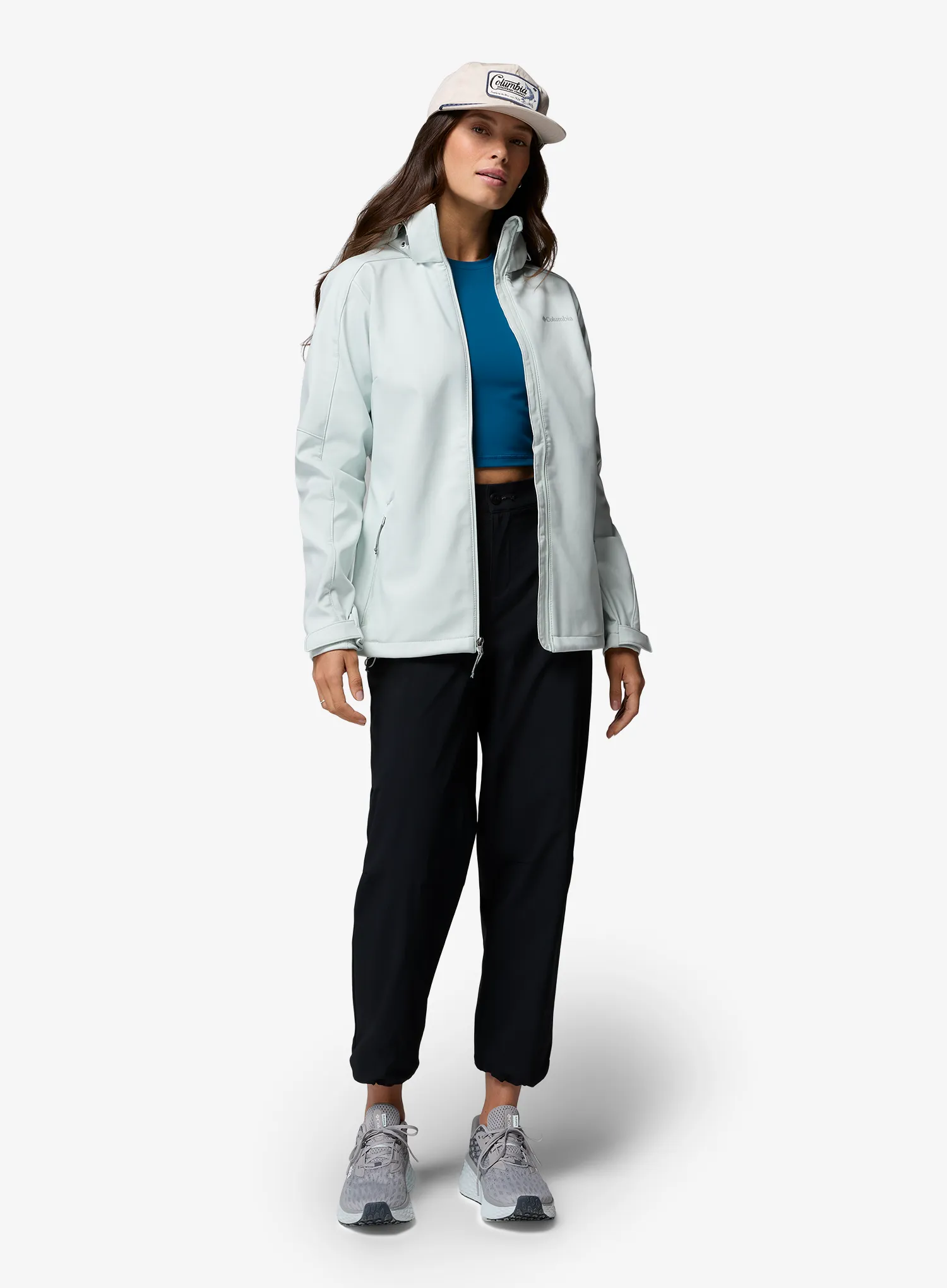 Moteriška softshell striukė Columbia Cascade Ridge II Jacket - tea light