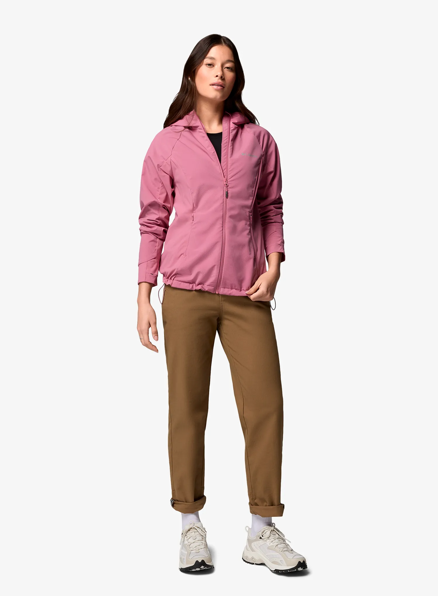 Moteriška softshell striukė Columbia Sweet As III Hooded Softshell - rosette