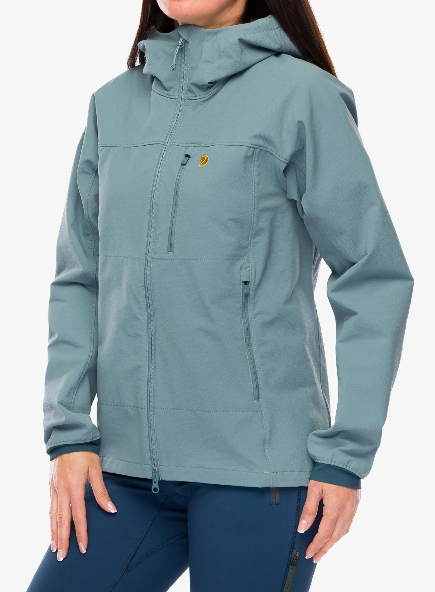 Moteriška softshell striukė Fjallraven Bergtagen Stretch Jacket - nimbus blue