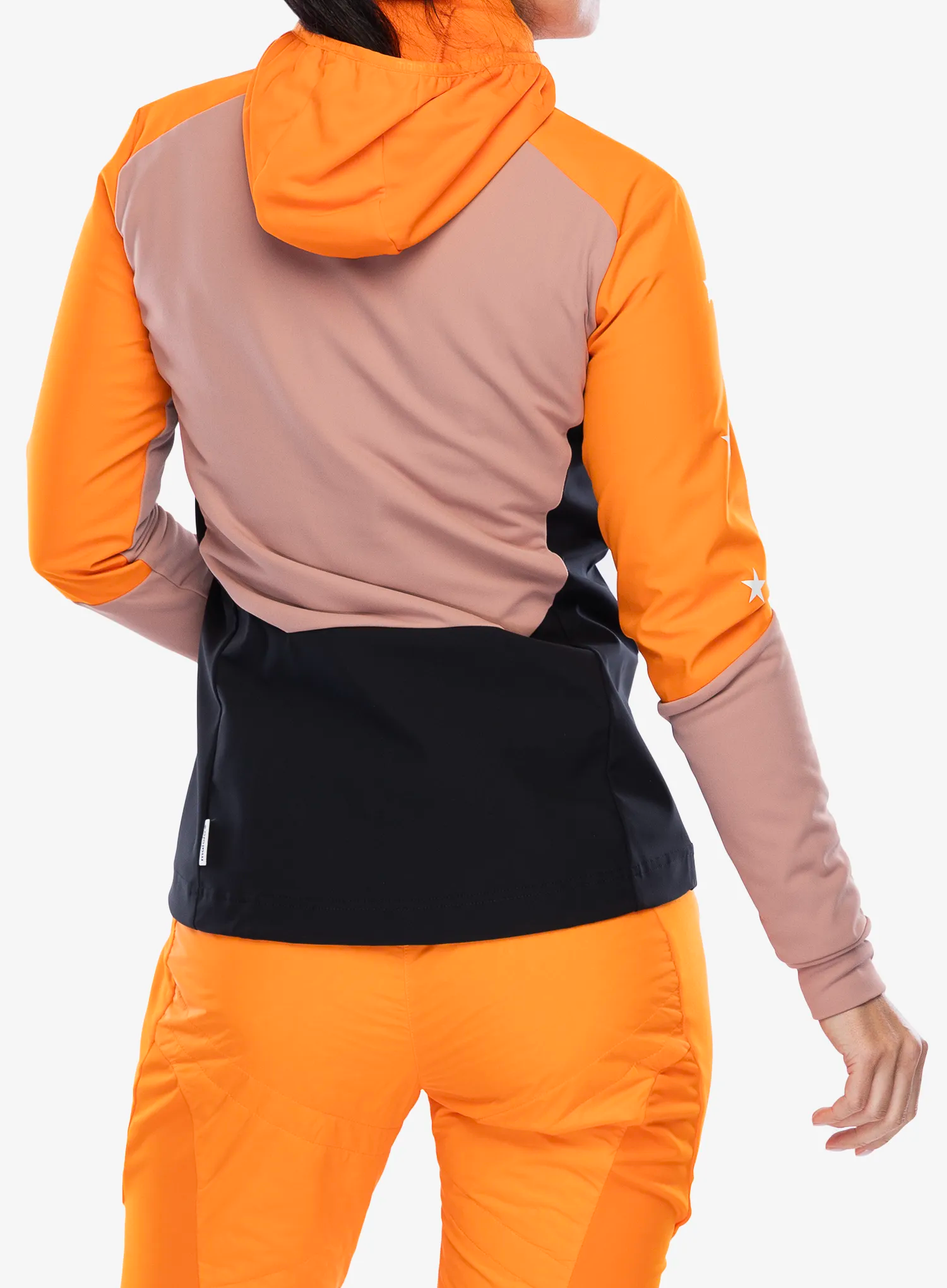 Moteriška softshell striukė Maloja Nesha - orange sun multi