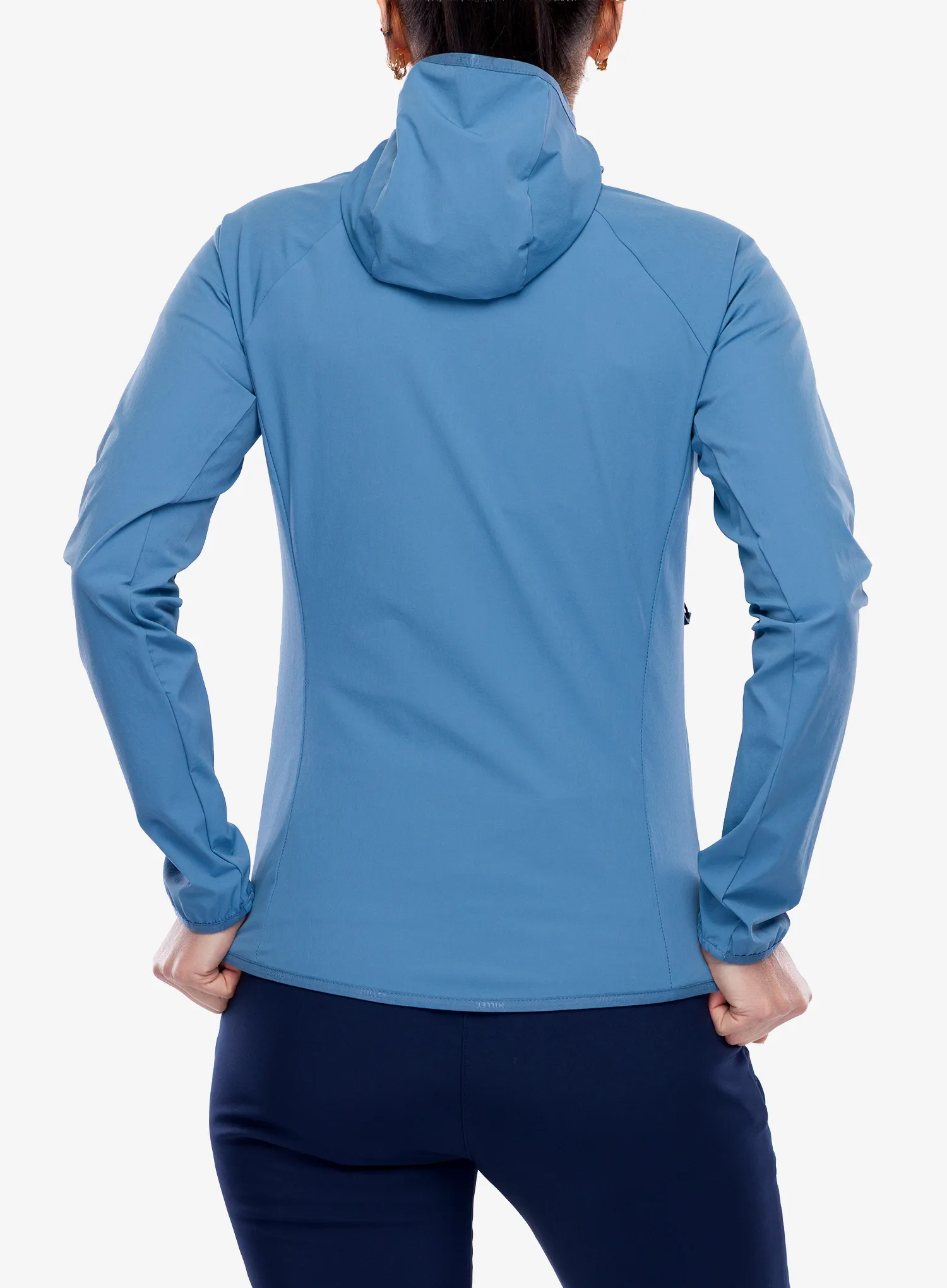 Moteriška softshell striukė Millet Kamet Xcs Light Hoodie - coronet blue