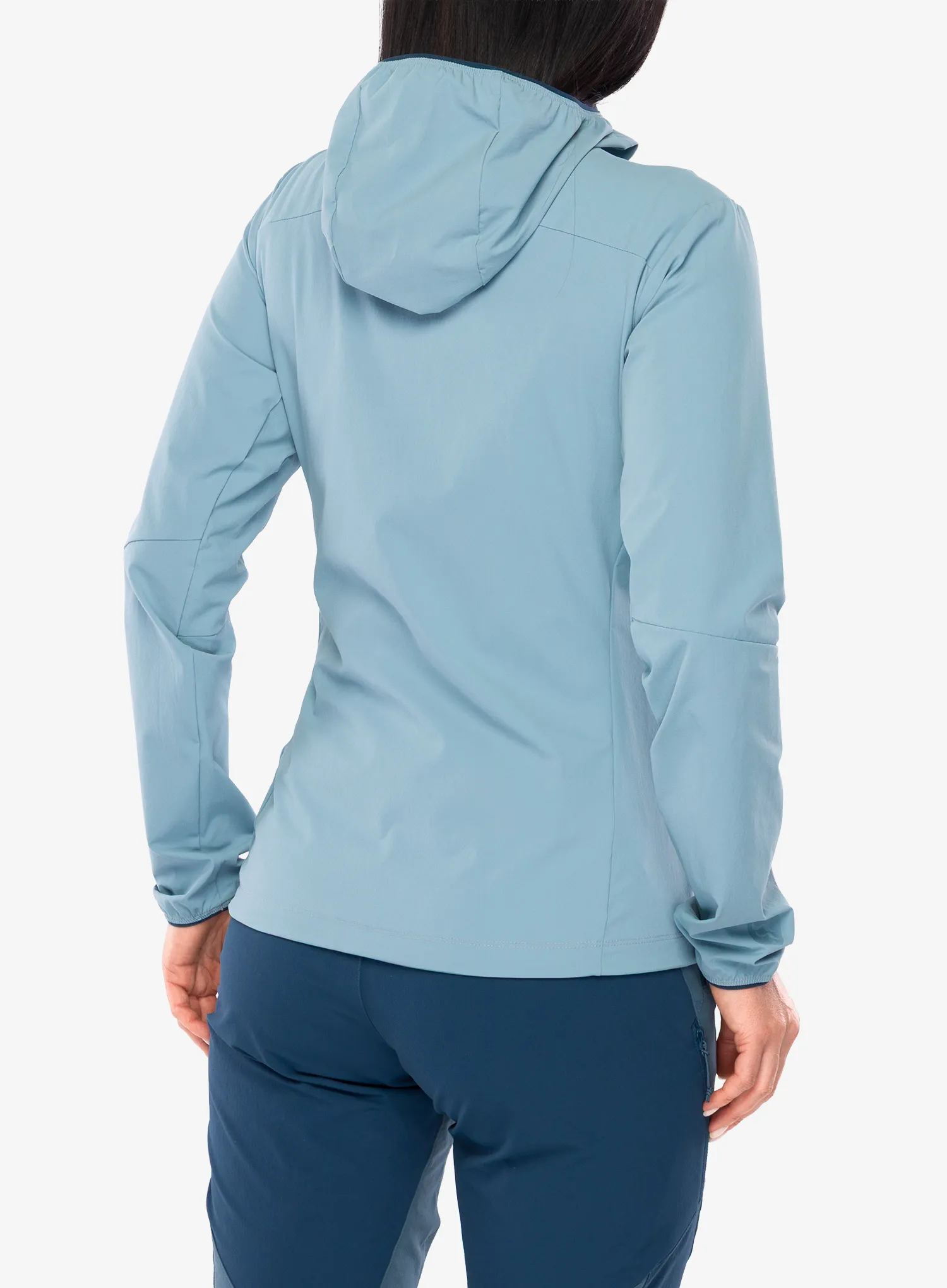 Moteriška softshell striukė Rab Borealis Alpine Hoody - citadel