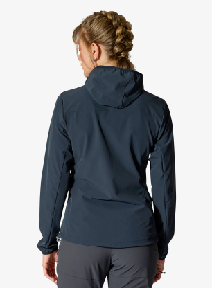 Moteriška softshell striukė Rab Borealis Hoody - beluga/beluga