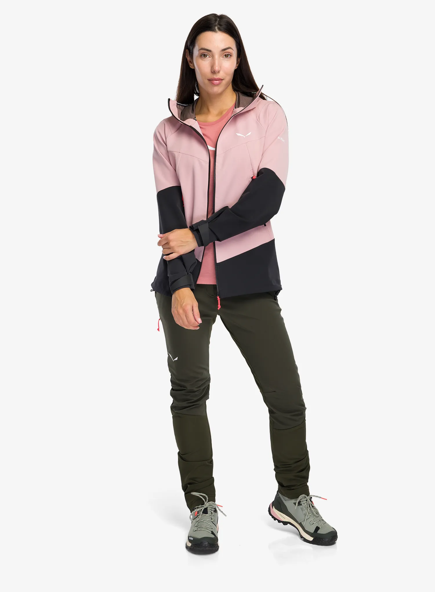 Moteriška softshell striukė Salewa Sella DST Jacket - zephyr