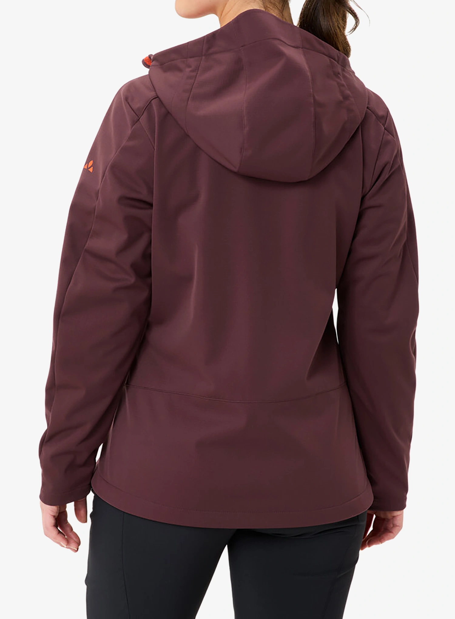 Moteriška softshell striukė Vaude All Year Elope Softshell Jacket II - dark oak