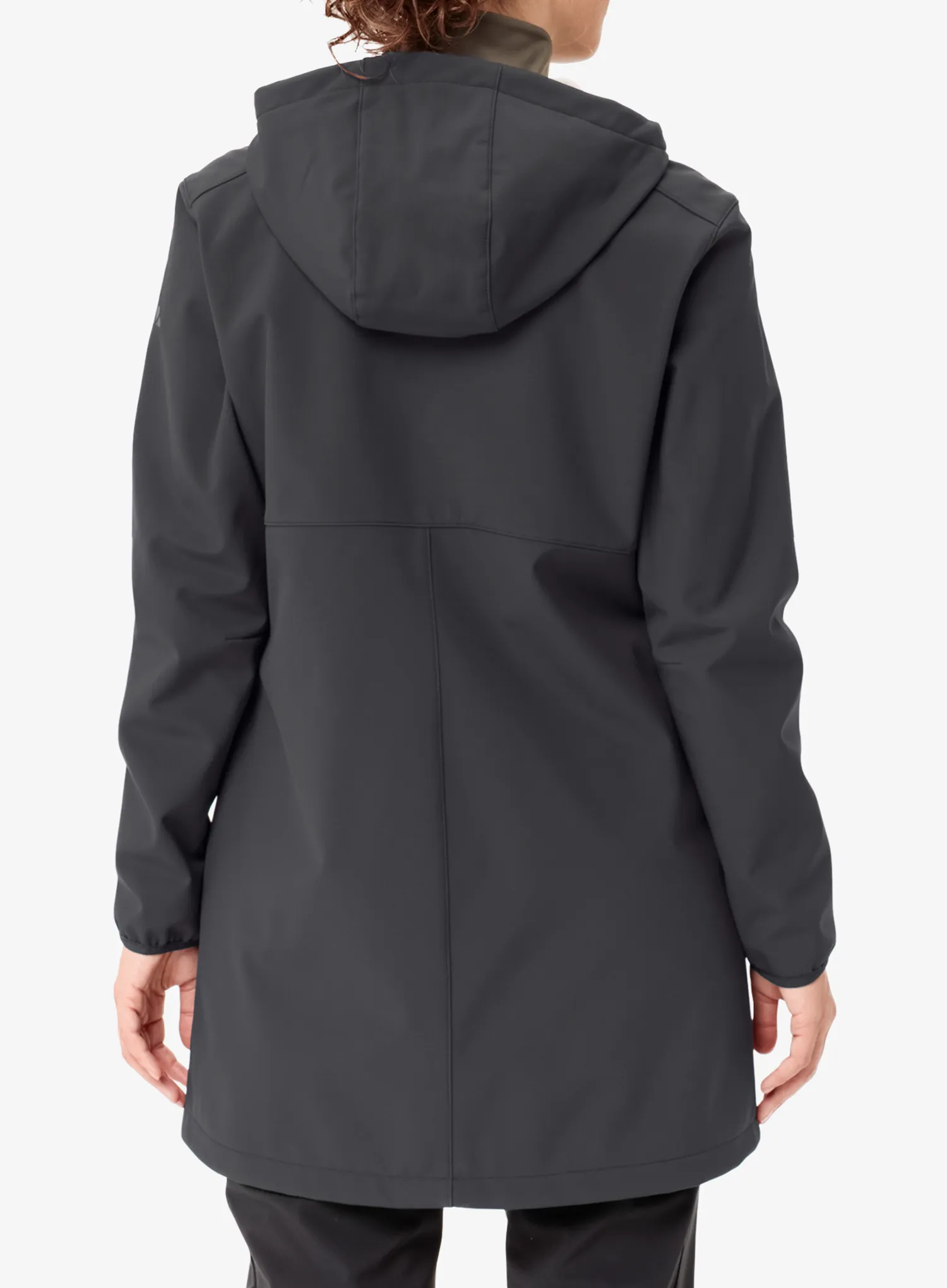 Moteriška striukė Vaude Moena Softshell Parka - phantom black