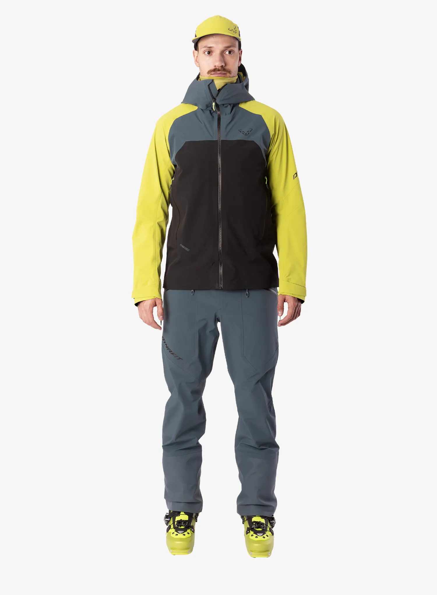 Softshell striukė Dynafit Radical 3L Jacket - golden lime
