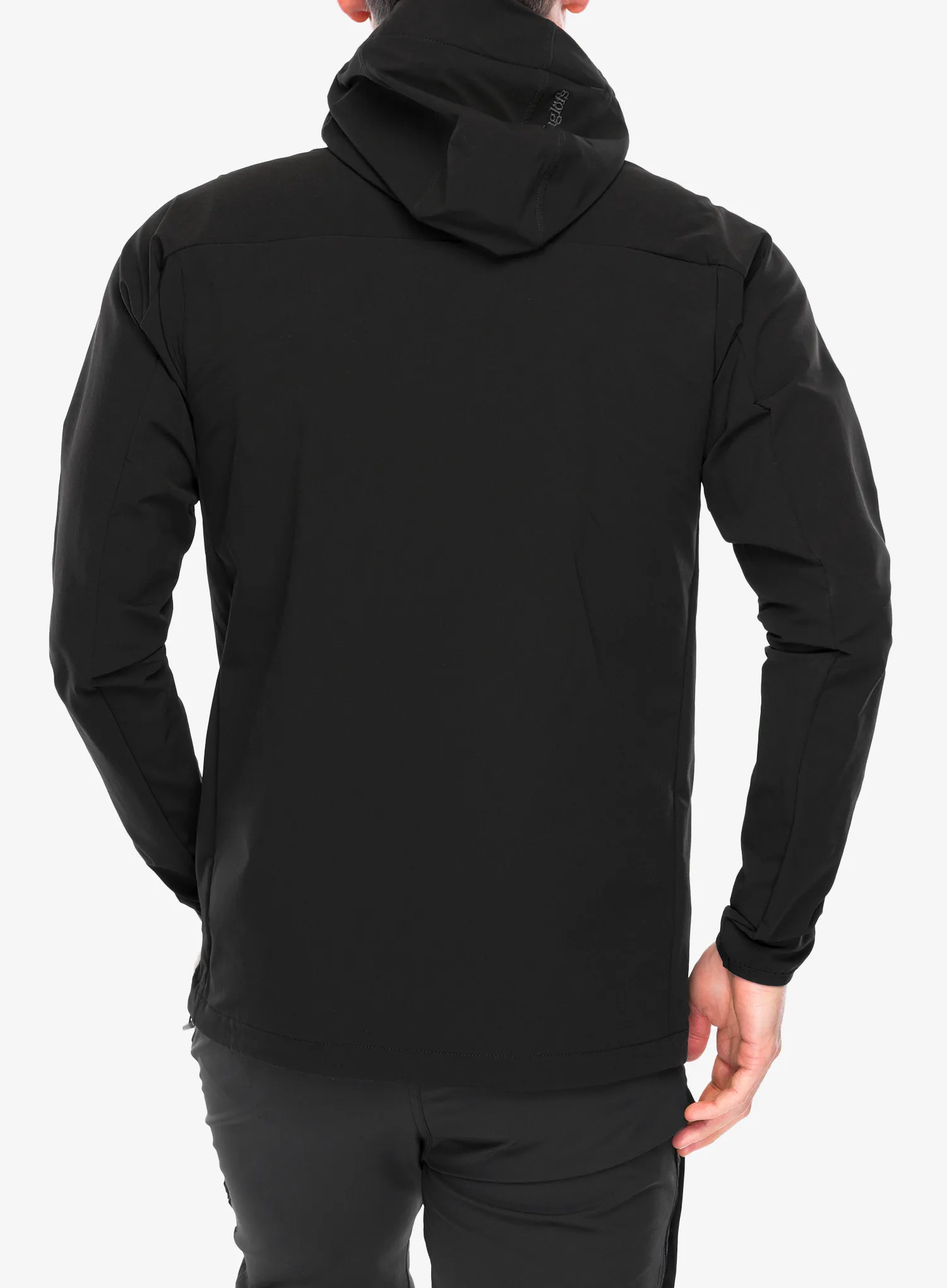 Softshell striukė Haglofs Rosson Softshell Hood - true black