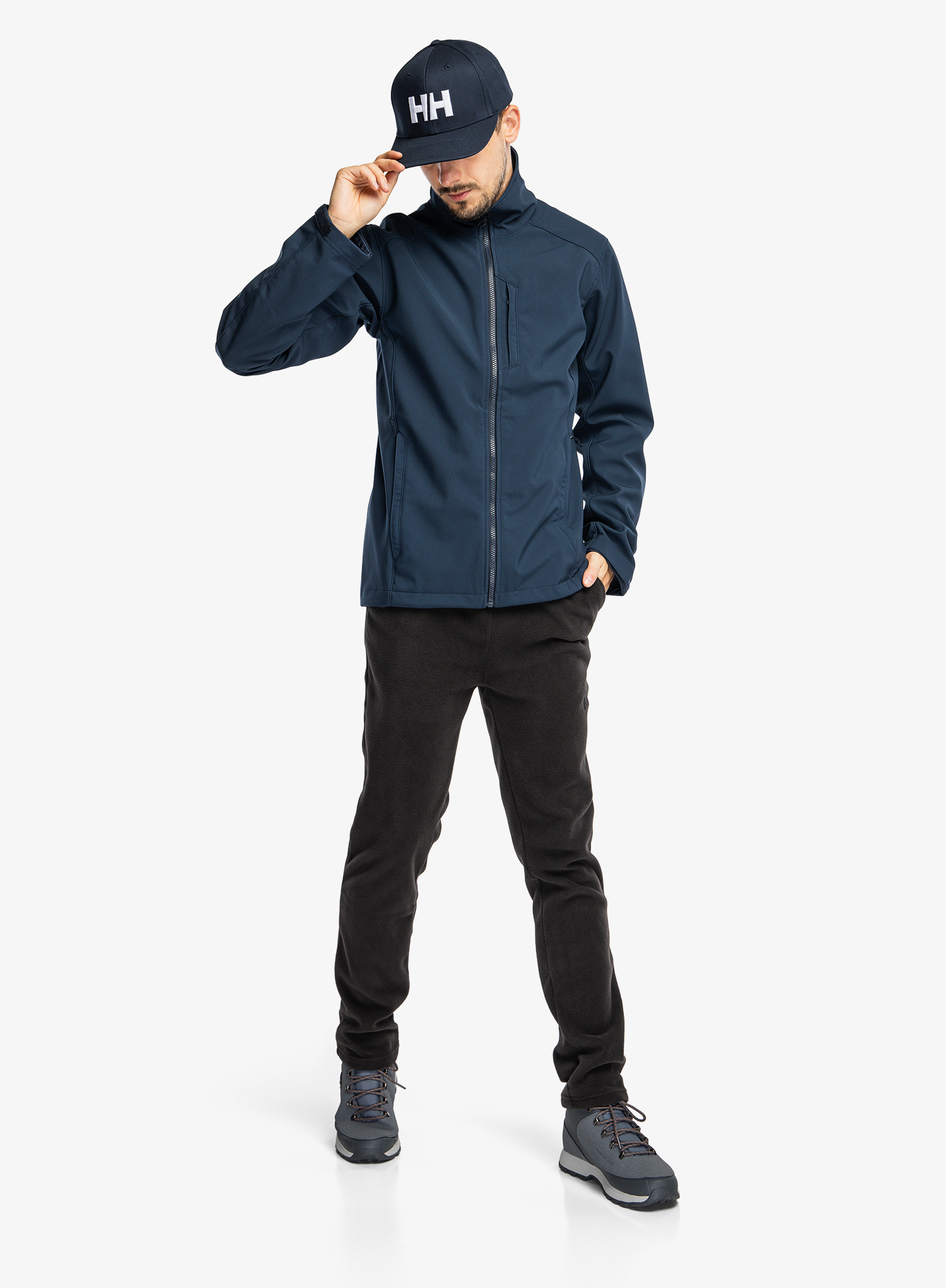 Softshell striukė Helly Hansen Paramount Softshell Jacket - navy