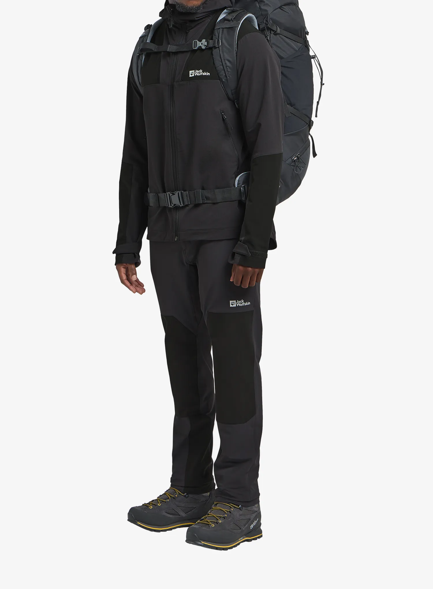 Softshell striukė Jack Wolfskin Andur Jacket - phantom