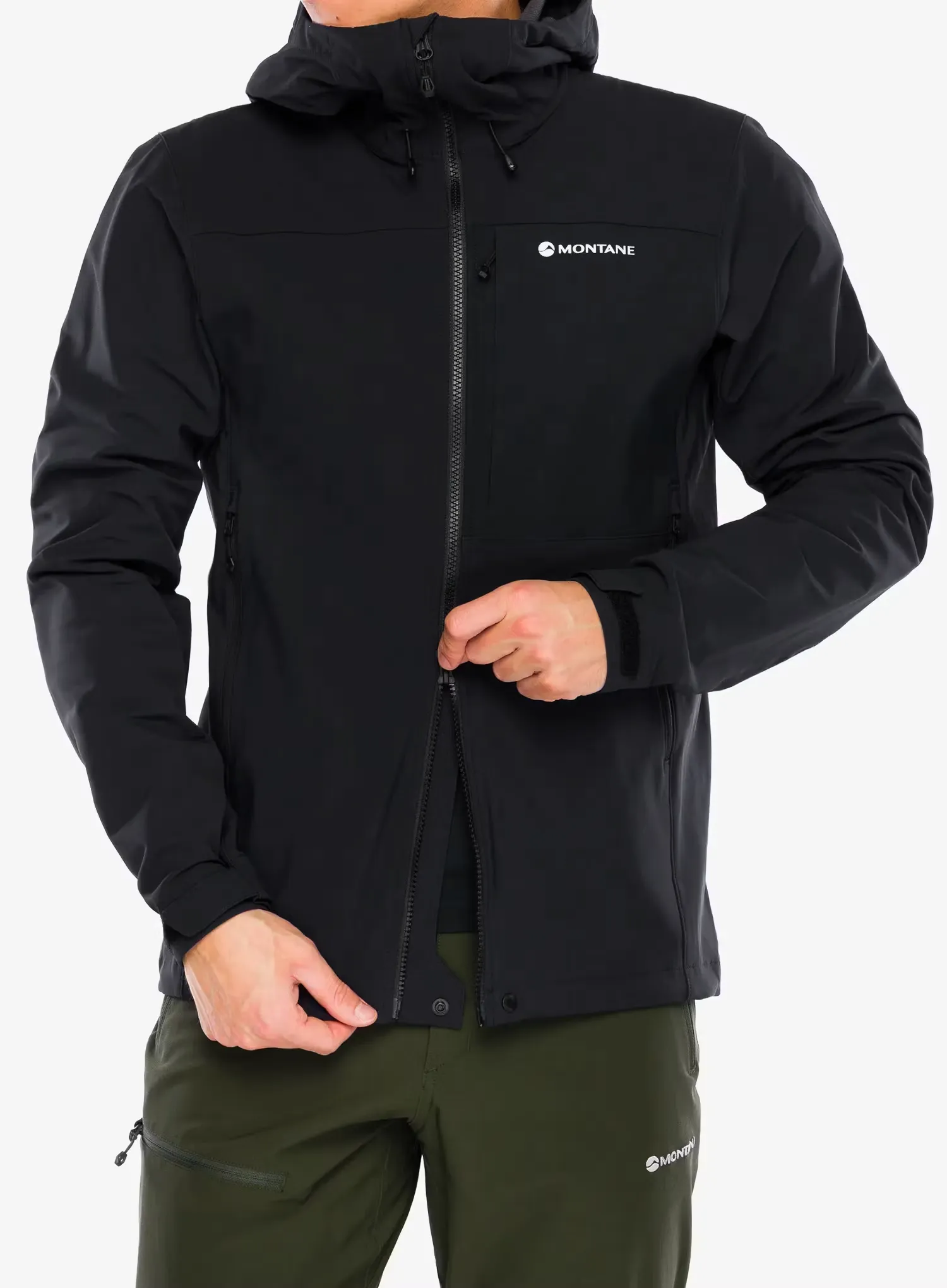 Softshell striukė Montane Tenacity Xt Hoodie - black