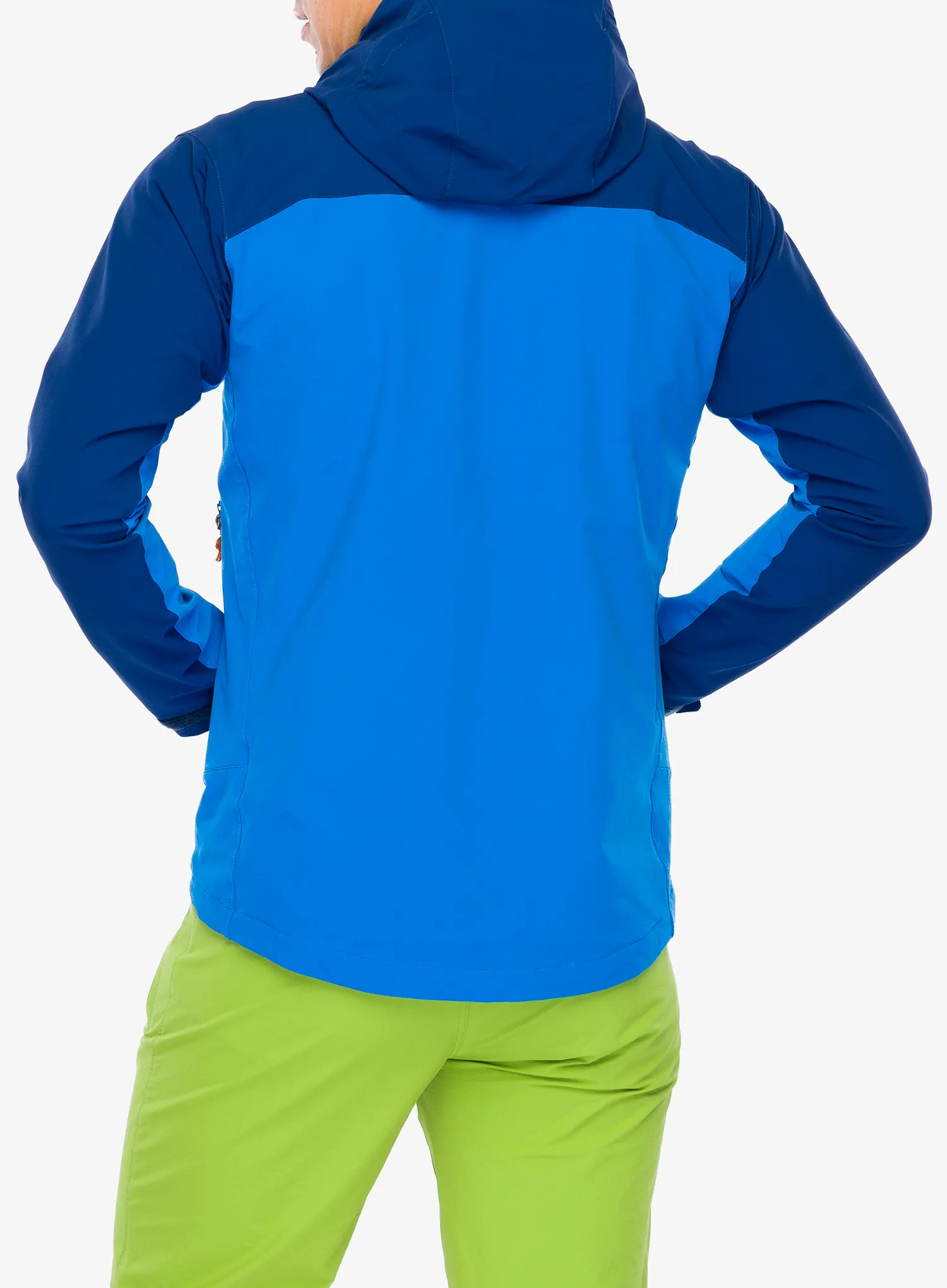 Softshell striukė Mountain Equipment Frontier Jacket - atlantic/admiral