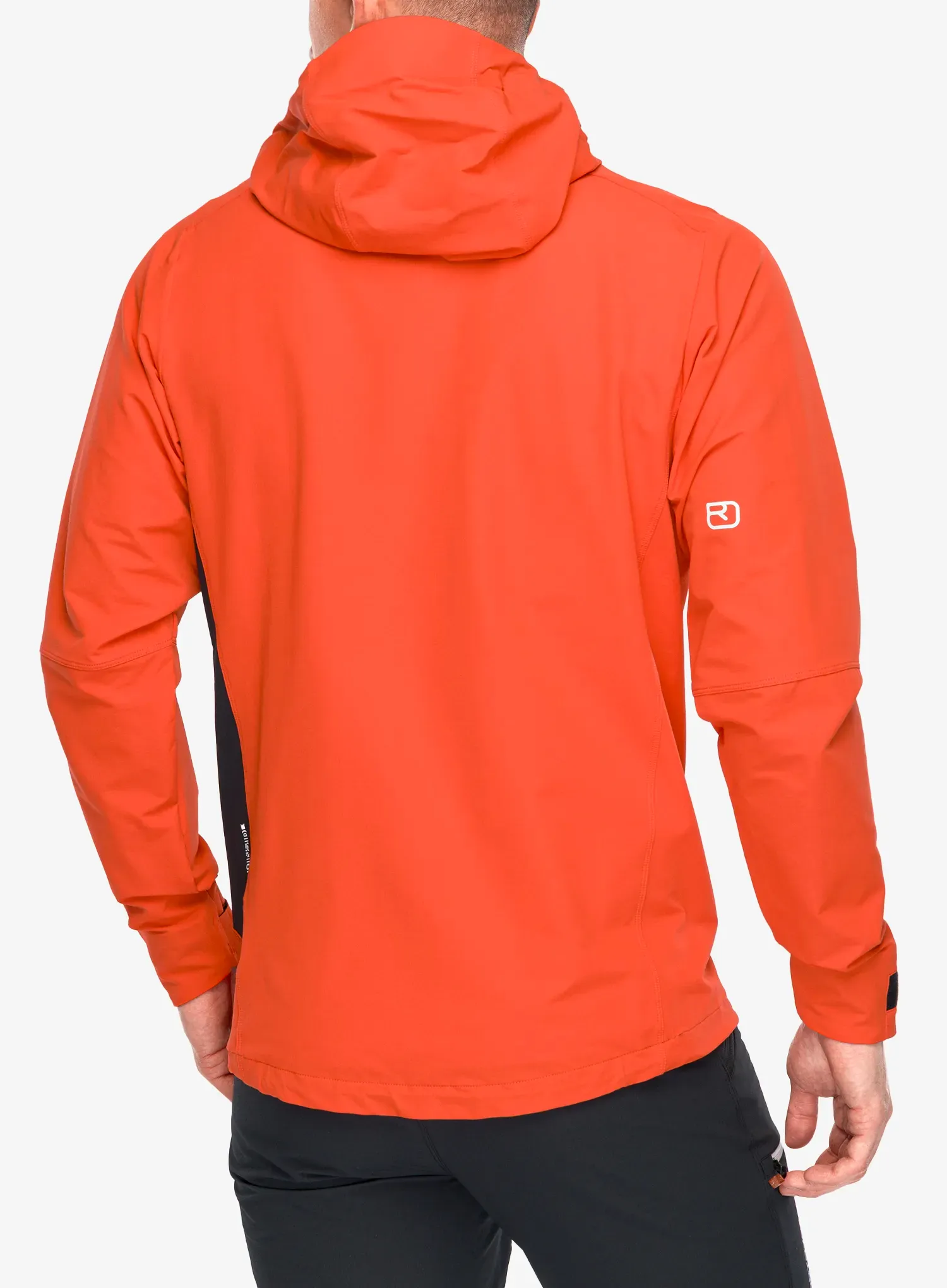 Softshell striukė Ortovox Seceda Softshell Jacket - hot orange