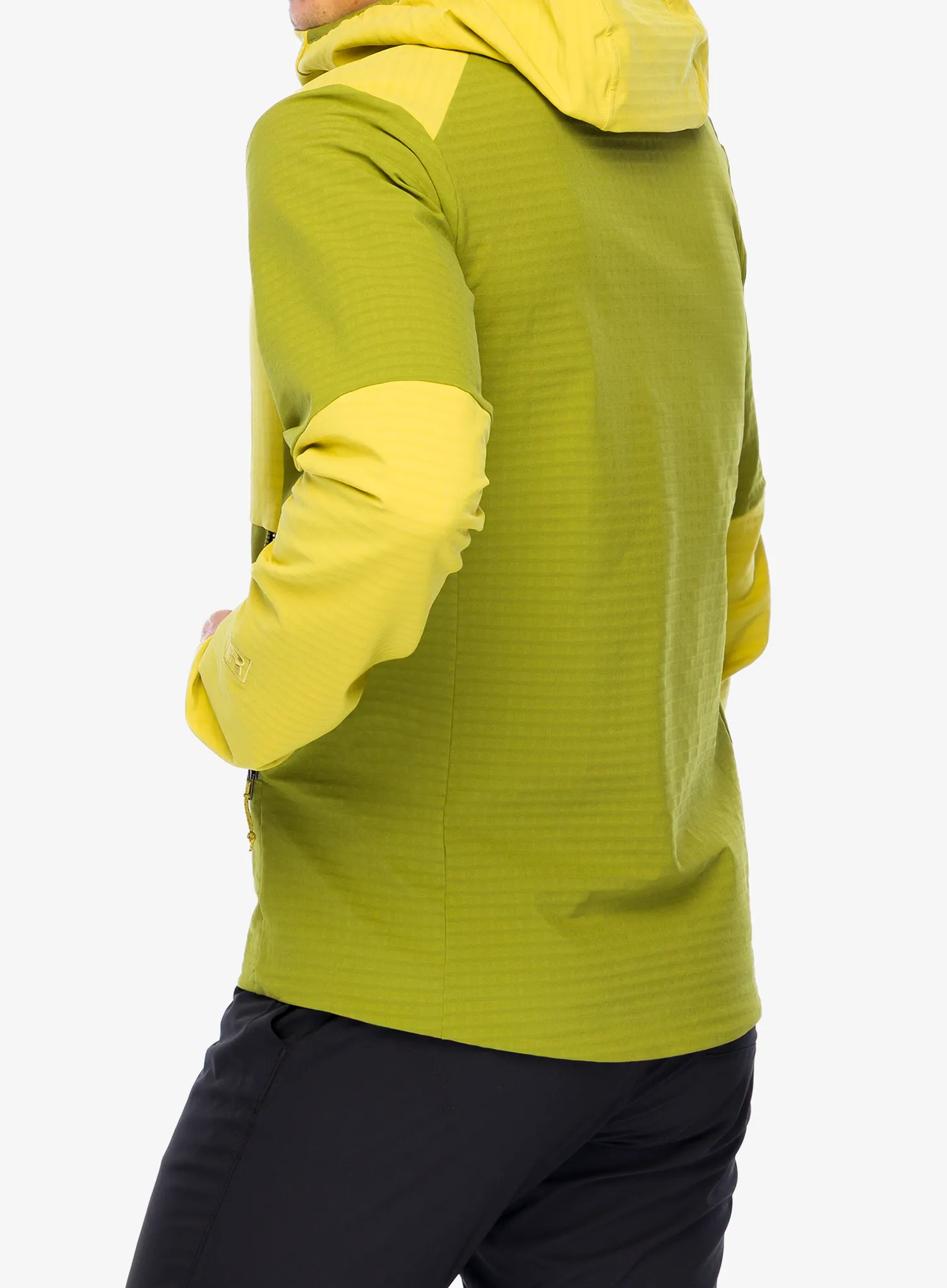 Softshell striukė Patagonia R1 TechFace Hoody - graze green