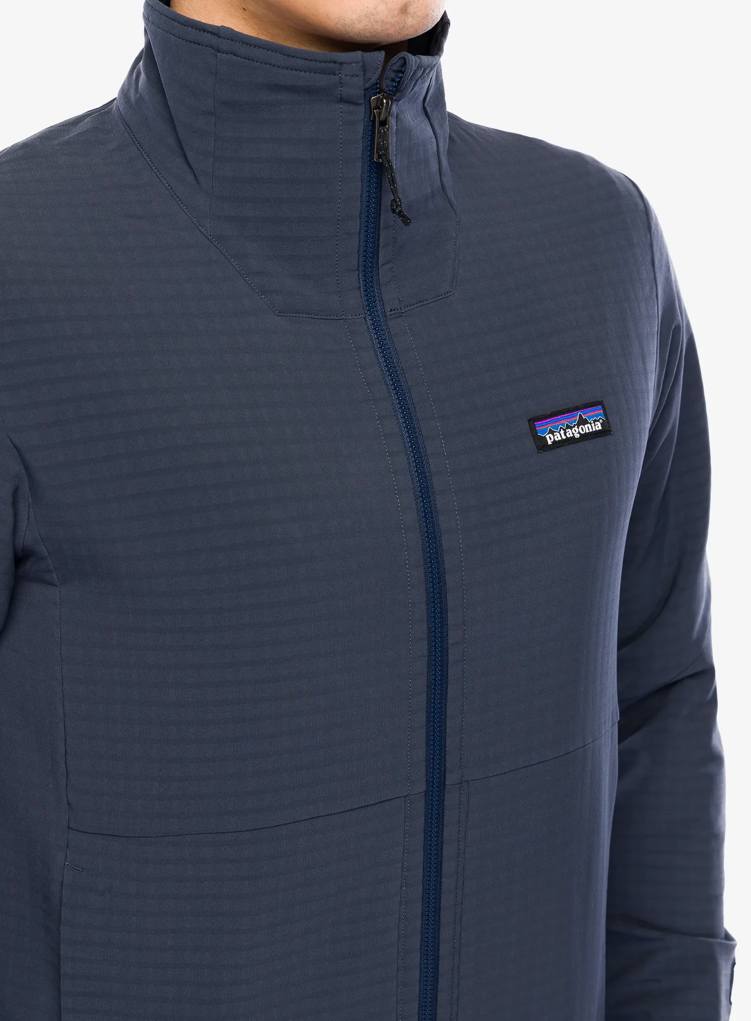 Softshell striukė Patagonia R1 TechFace Jacket - smolder blue