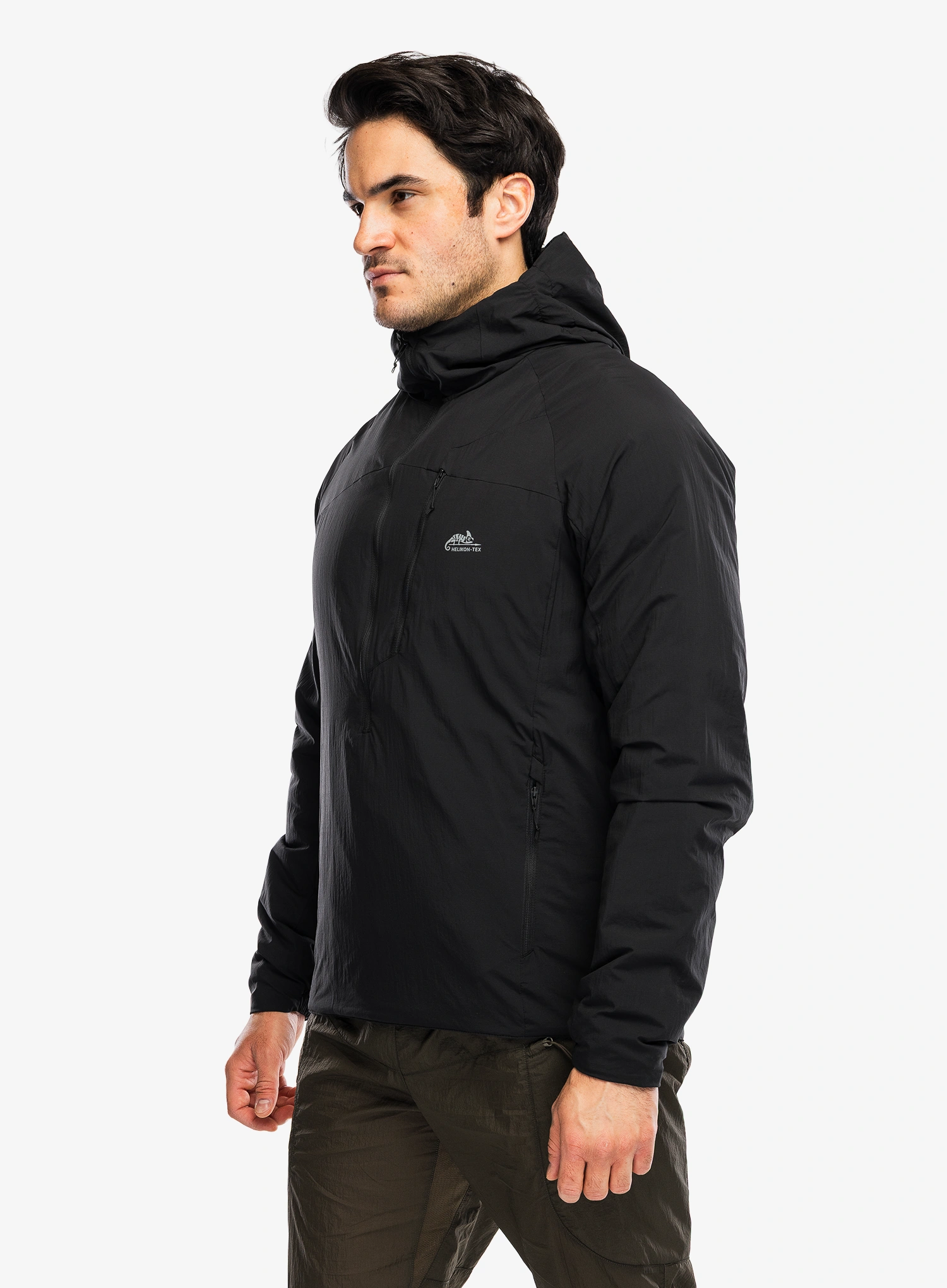 Taktinė striukė Helikon-Tex Wolfhound Hoodie Lite - black