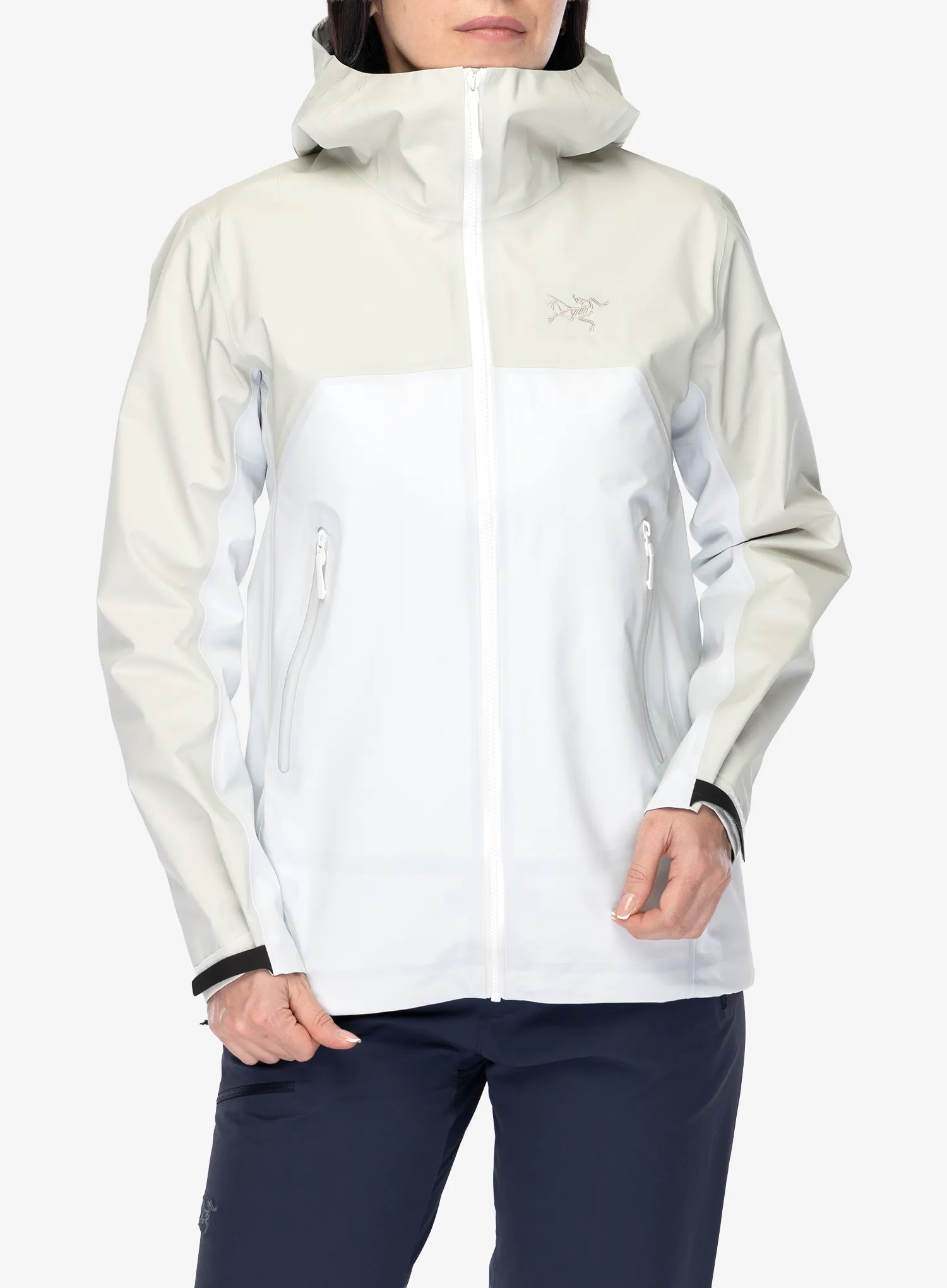 Striukė nuo lietaus moterims Arcteryx Beta Jacket - sea salt/arctic silk
