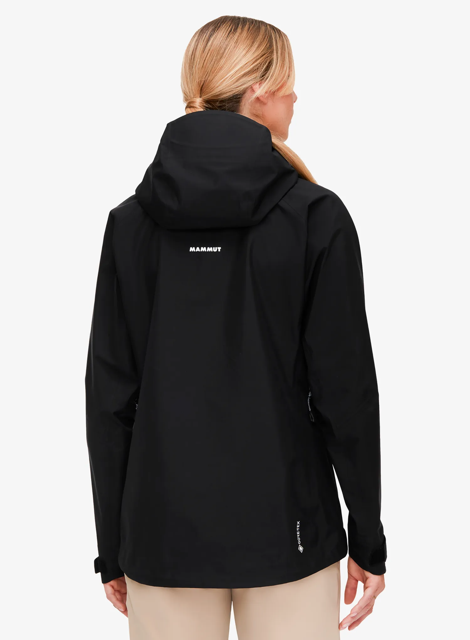 Striukė nuo lietaus moterims Mammut Crater IV HS Hooded Jacket - black