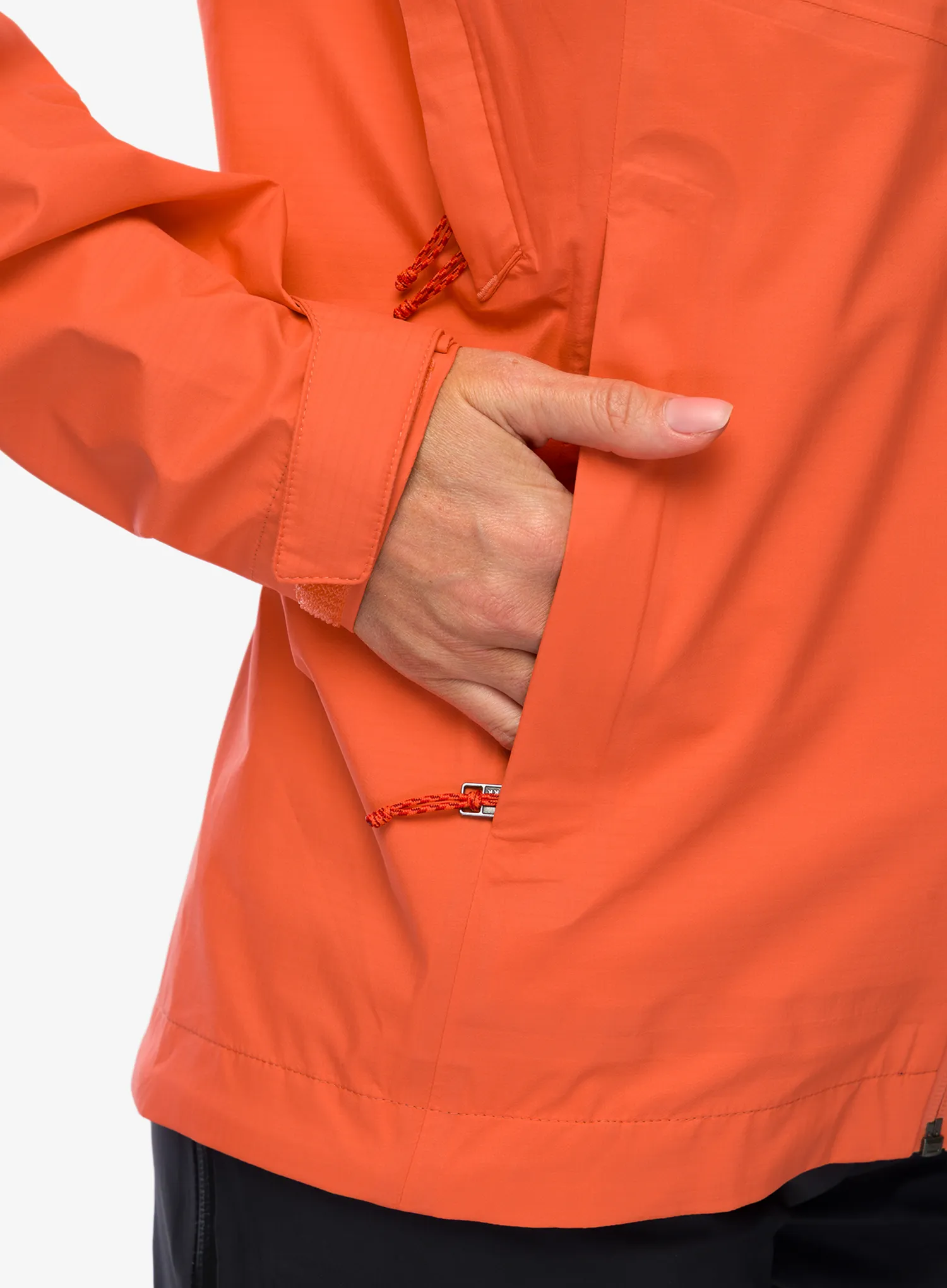 Striukė nuo lietaus moterims Patagonia Granite Crest Jacket - orange peel