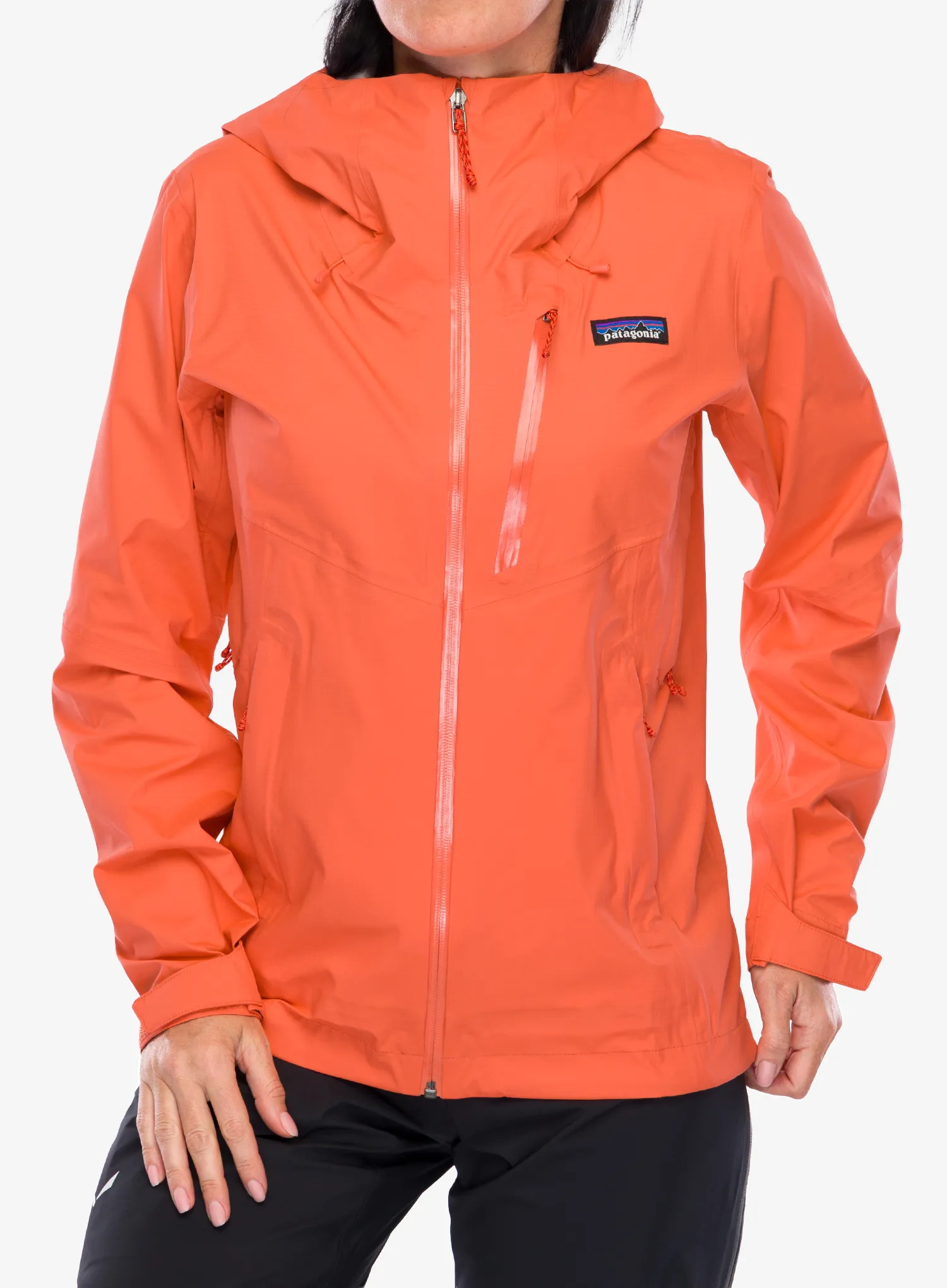 Striukė nuo lietaus moterims Patagonia Granite Crest Jacket - orange peel