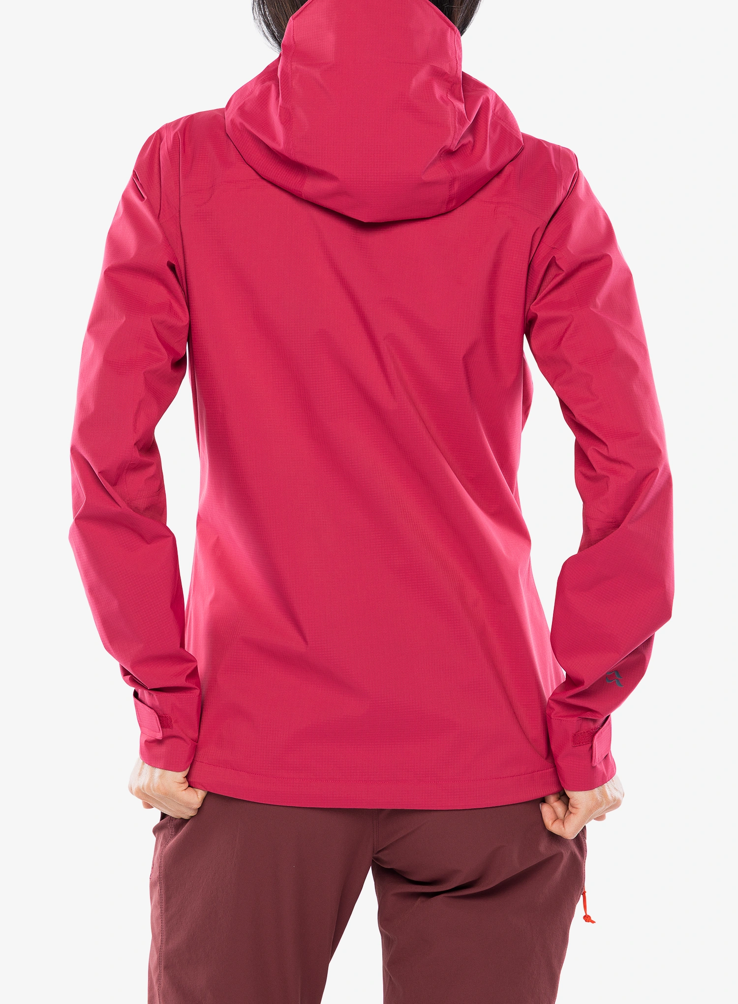 Striukė nuo lietaus moterims Rab Downpour Light Jacket - watermelon