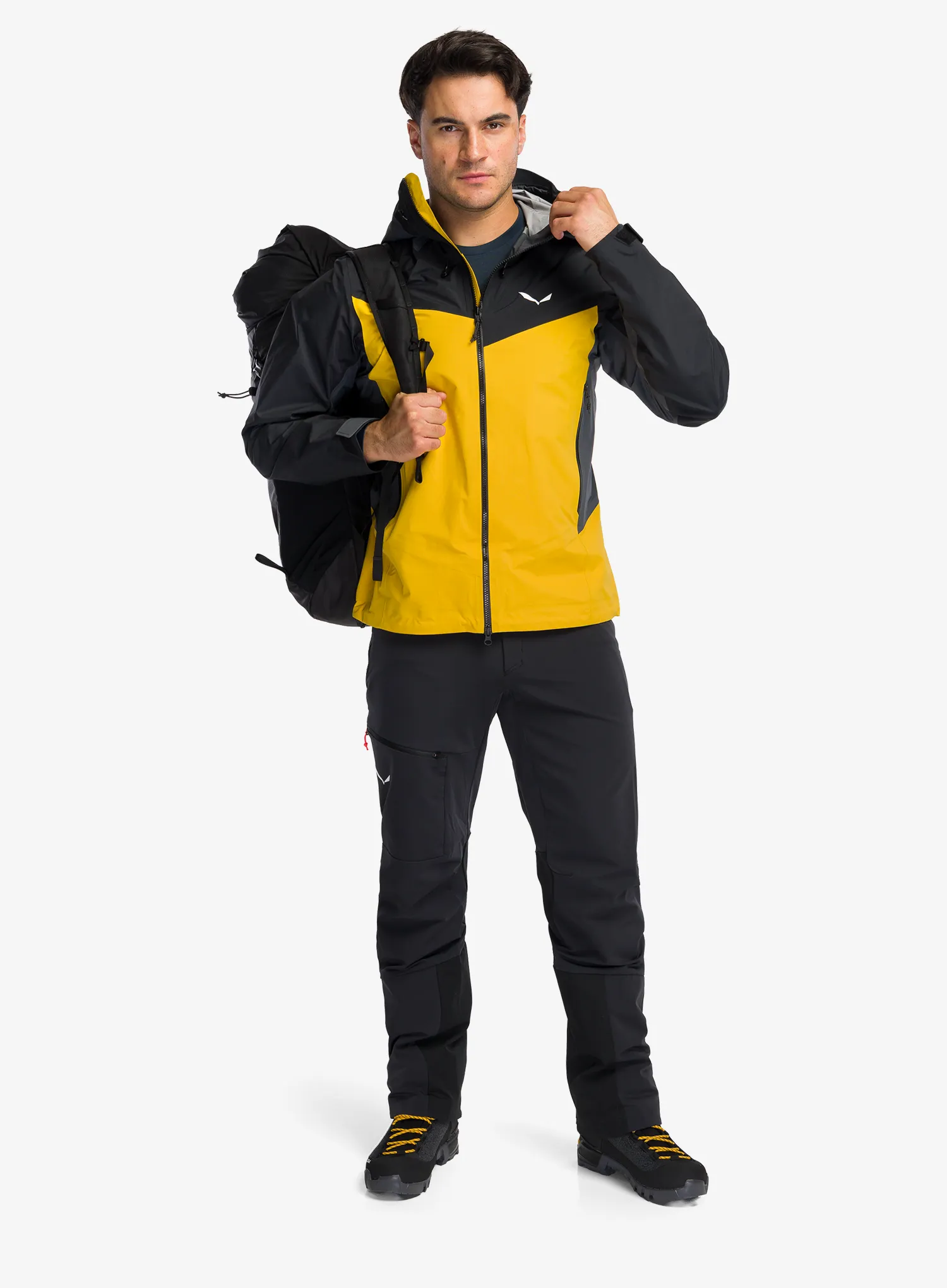Striukė nuo lietaus Salewa Ortles Ptx 3L Jacket - gold