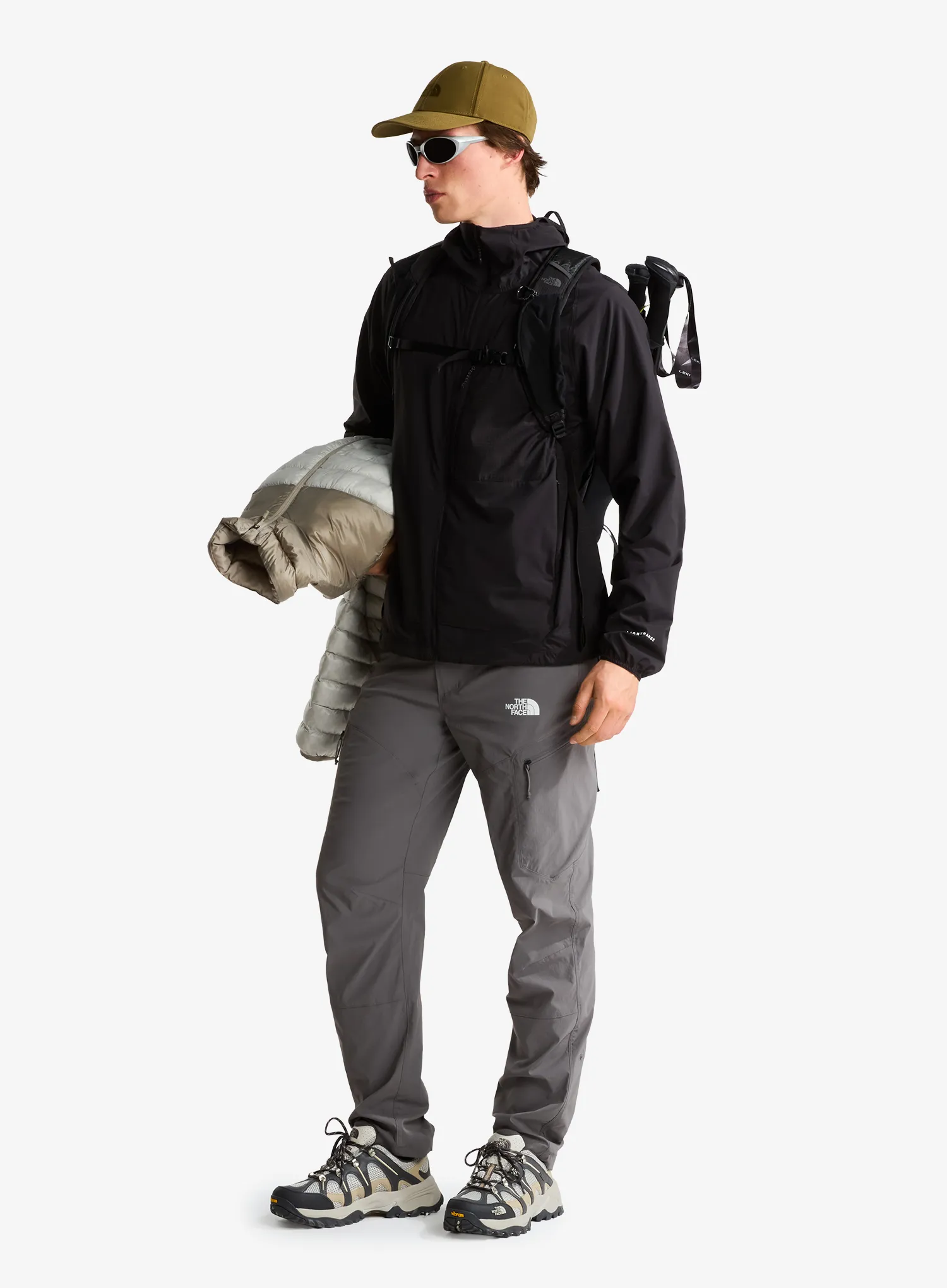 Striukė nuo lietaus The North Face Lightrange Woven Jacket - tnf black