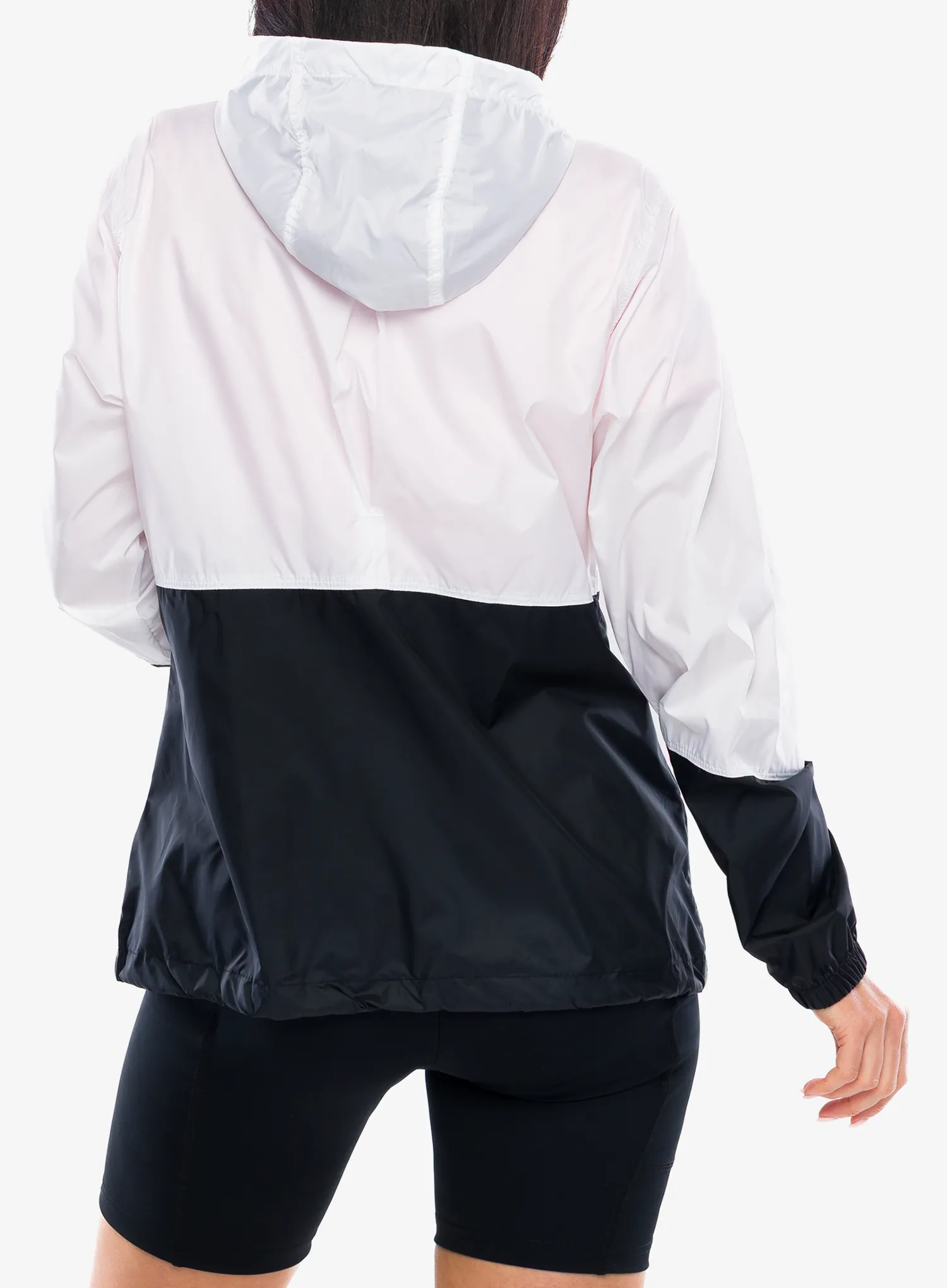 Moteriška neperpučiama striukė Columbia Flash Forward II Windbreaker - white/black