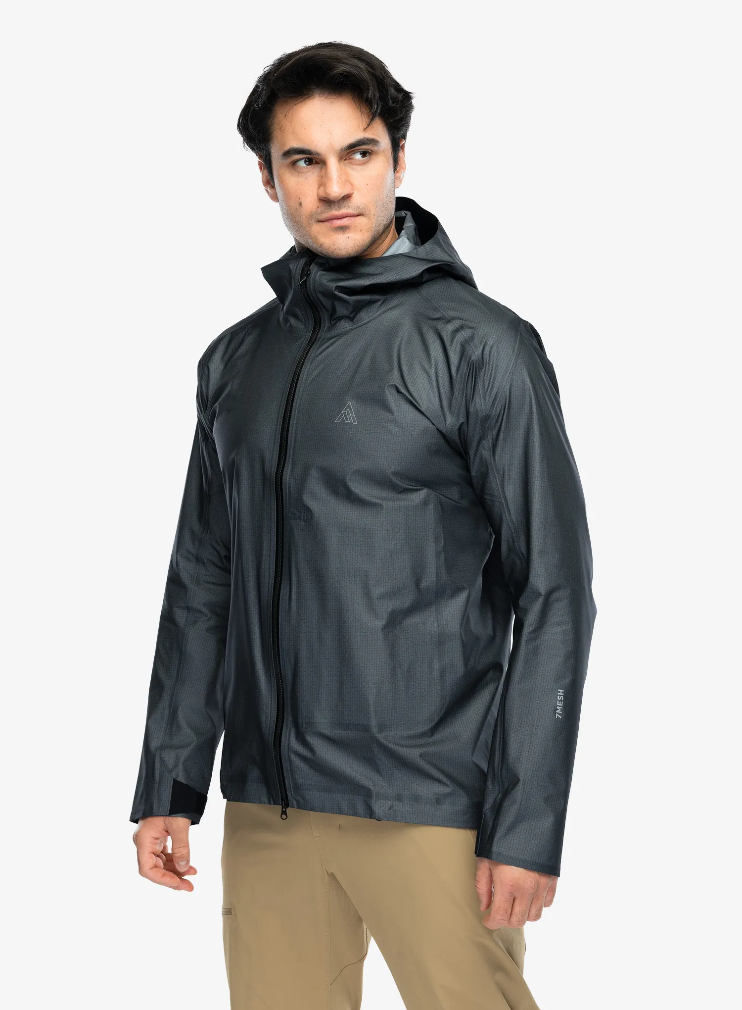 Striukė nuo lietaus 7Mesh Guardian Air Jacket - graphite