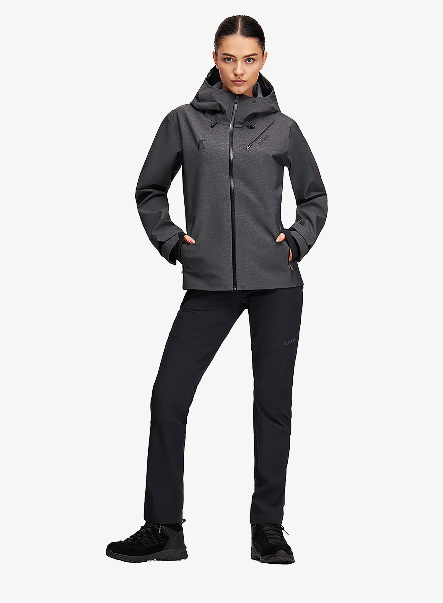 Striukė nuo lietaus moterims Alpinus Gingera Pro - black