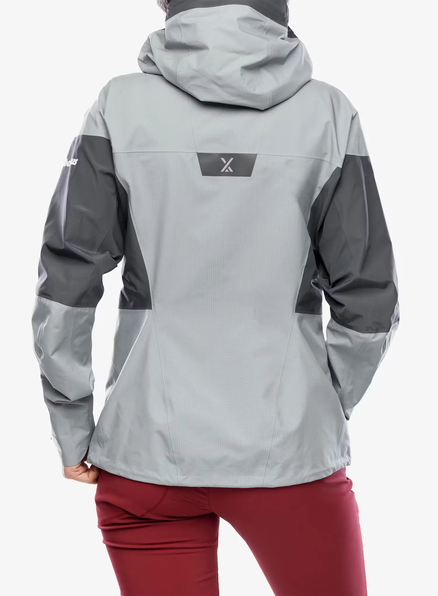 Striukė nuo lietaus moterims Berghaus MTN Guide Alpine Pro Jacket - monument/grey pinstripe