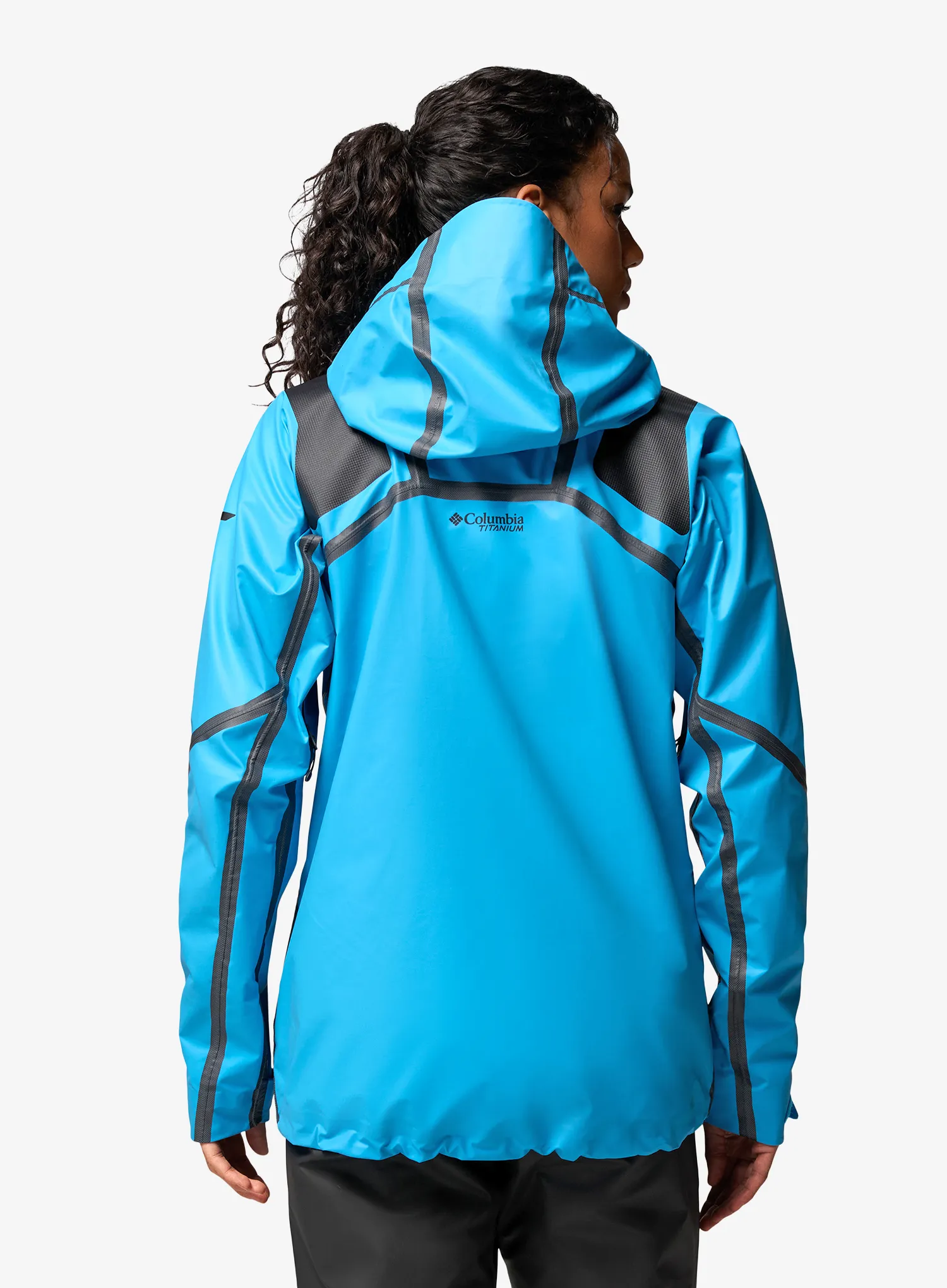 Striukė nuo lietaus moterims Columbia Whistler Peak Shell - compass blue