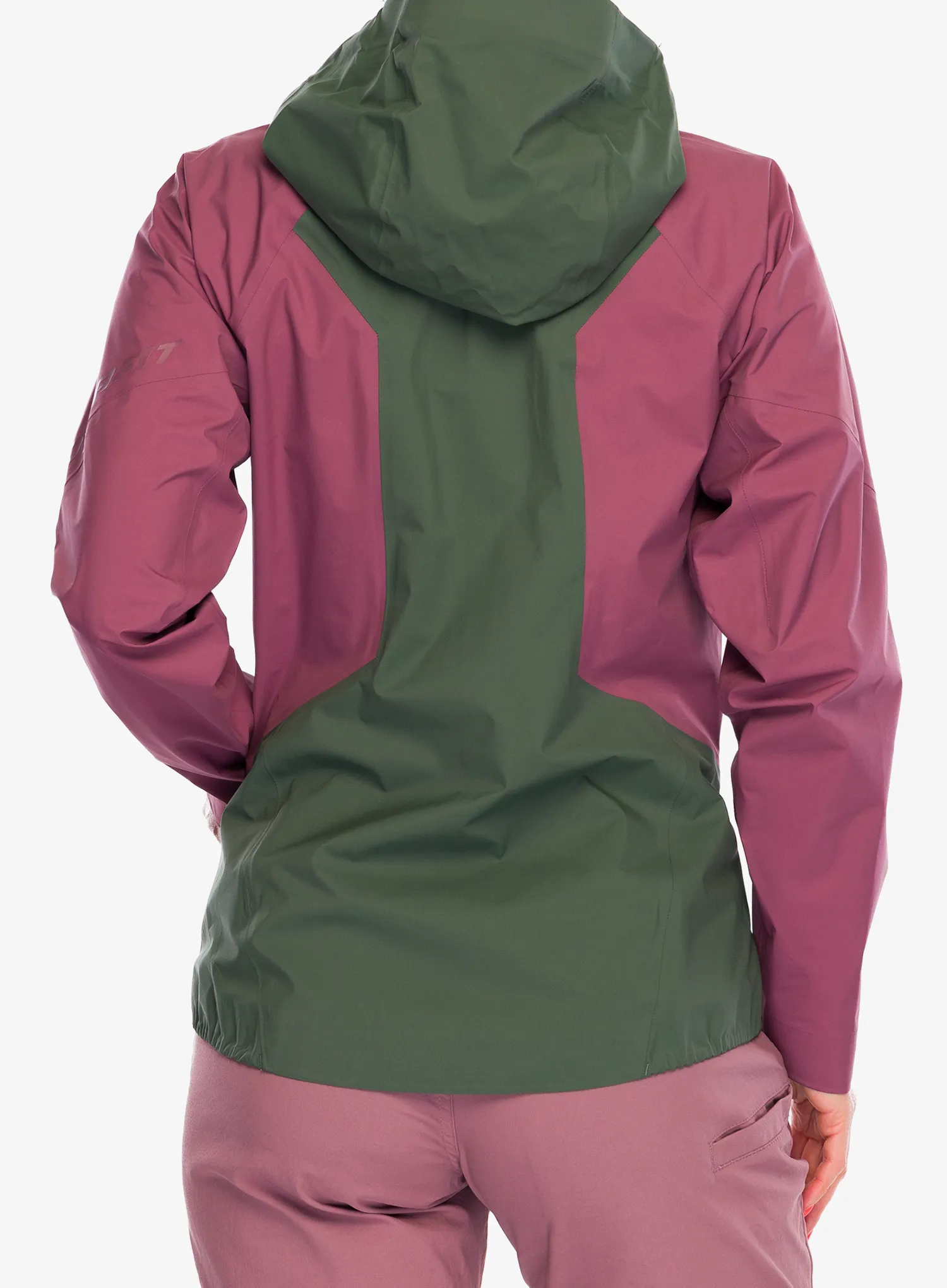 Striukė nuo lietaus moterims Dynafit Transalper 3L Jacket - dark rose/thyme