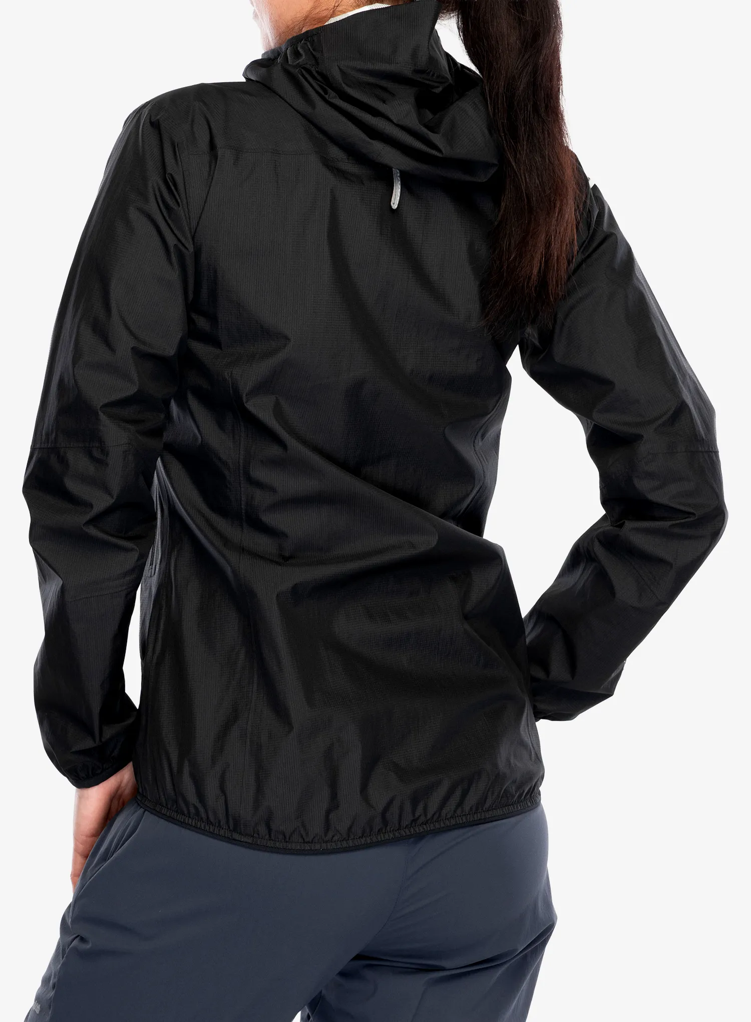 Striukė nuo lietaus moterims Haglofs L.I.M. Proof Jacket - true black