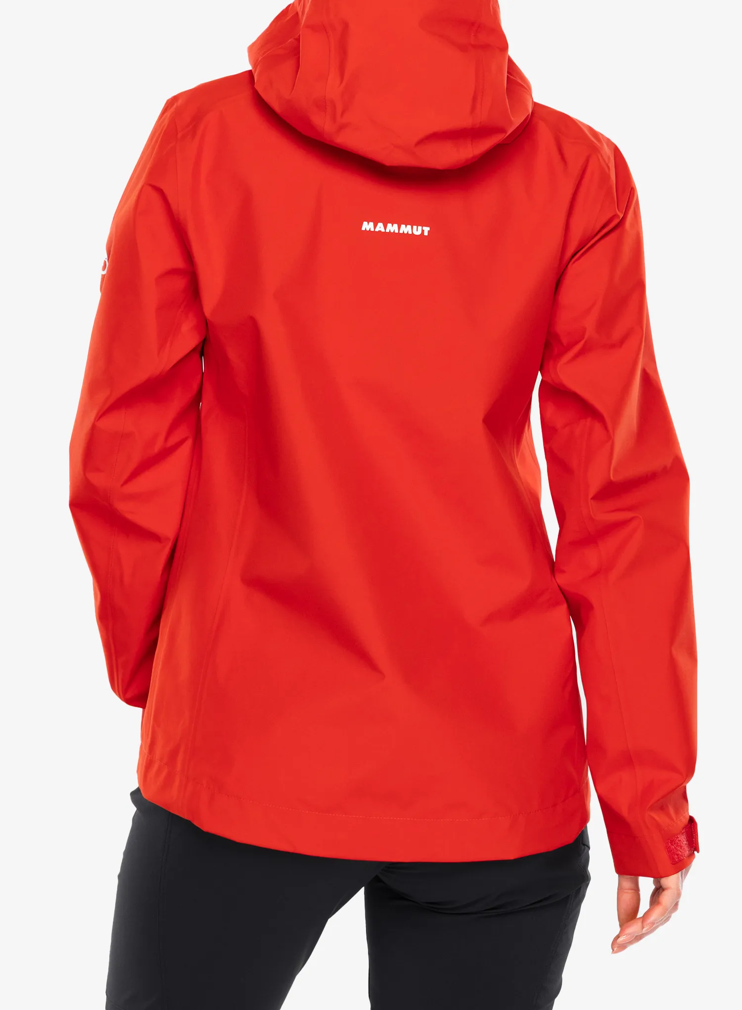 Striukė nuo lietaus moterims Mammut Crater Light HS Hooded Jacket - mammut red