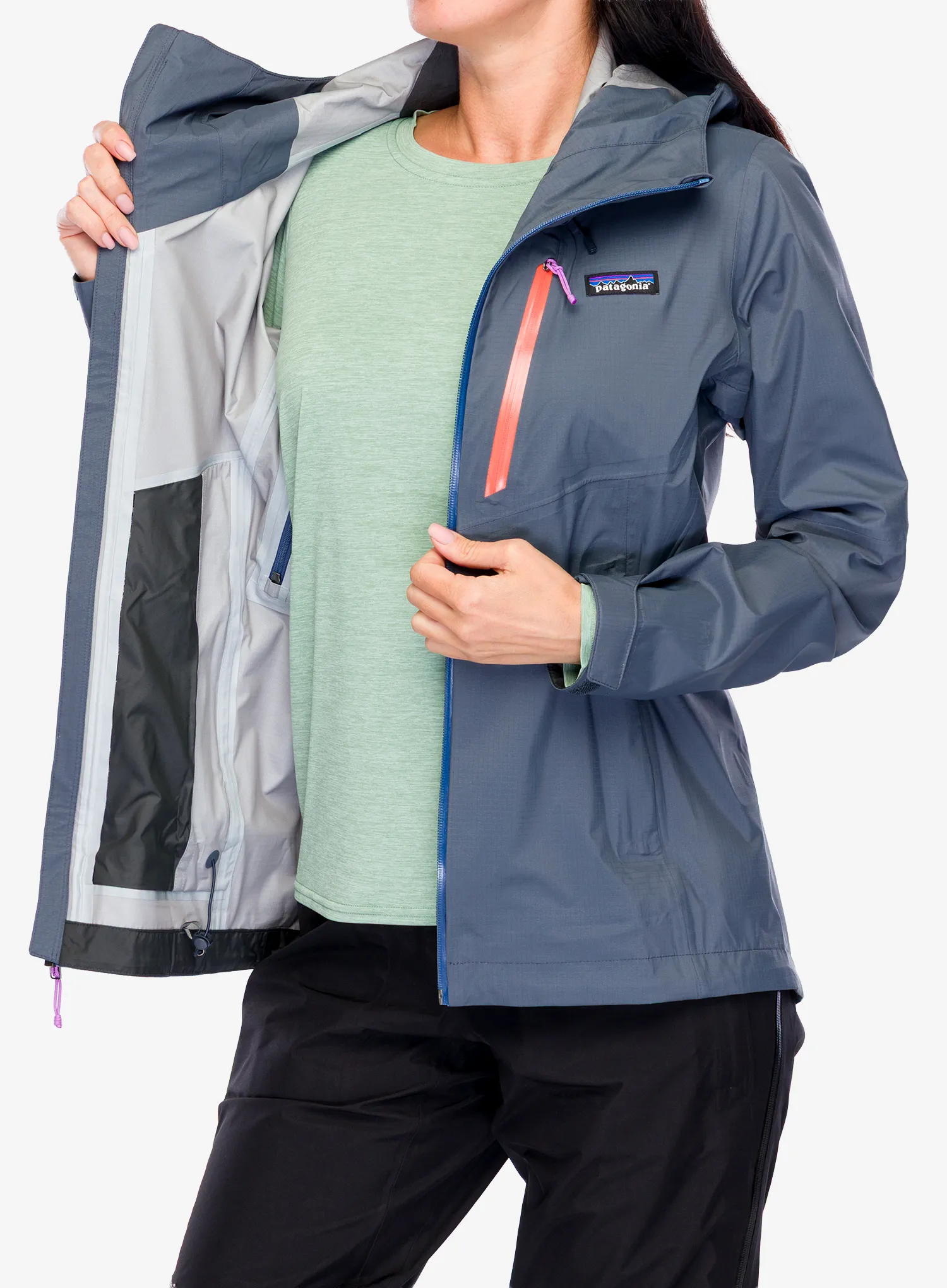 Striukė nuo lietaus moterims Patagonia Granite Crest Jacket - smolder blue