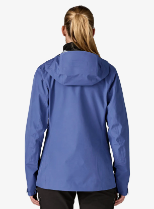 Striukė nuo lietaus moterims Patagonia Triolet Jacket - current blue