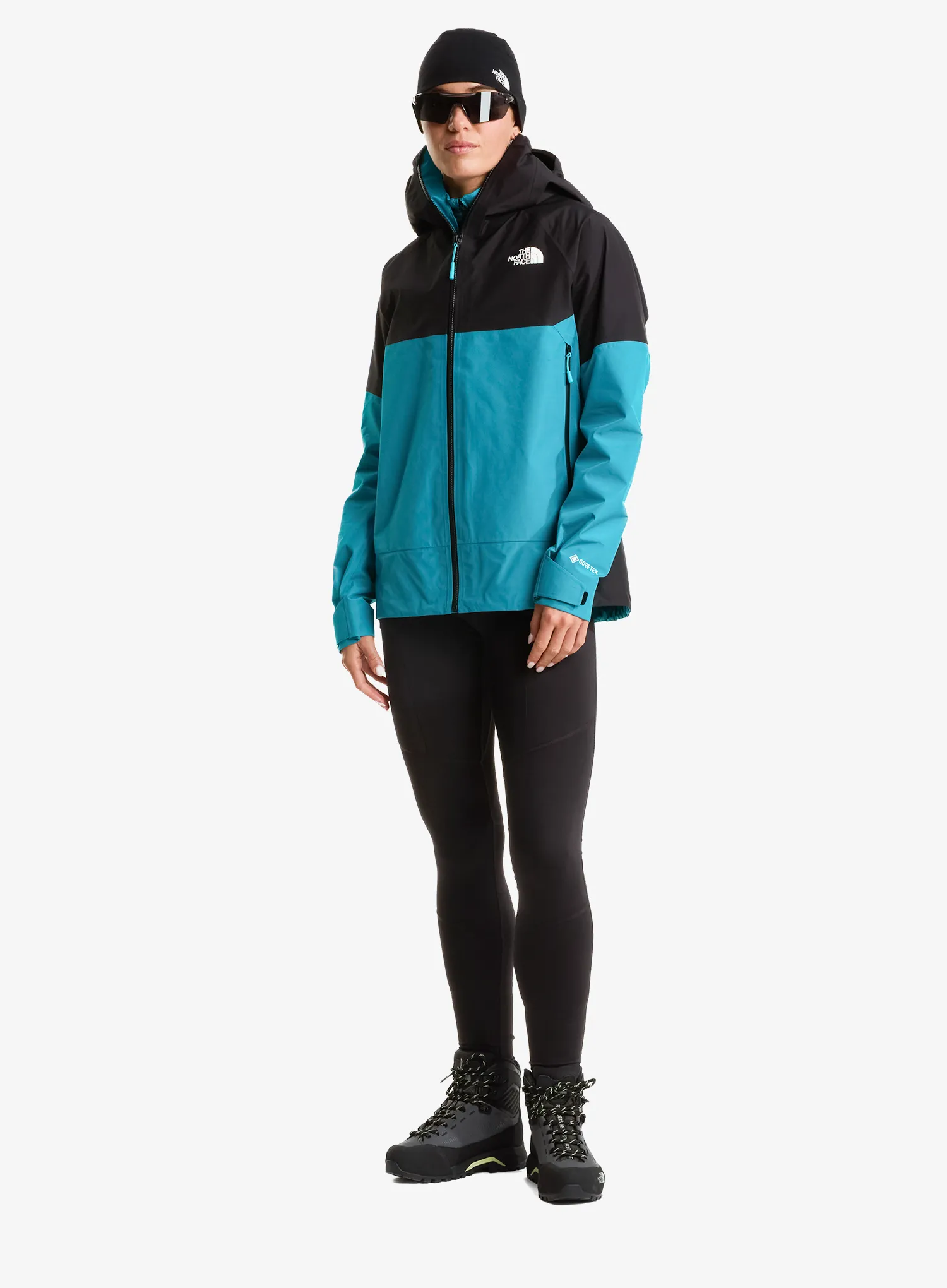 Striukė nuo lietaus moterims The North Face GTX Jazzi Jacket - deep teal/tnf black