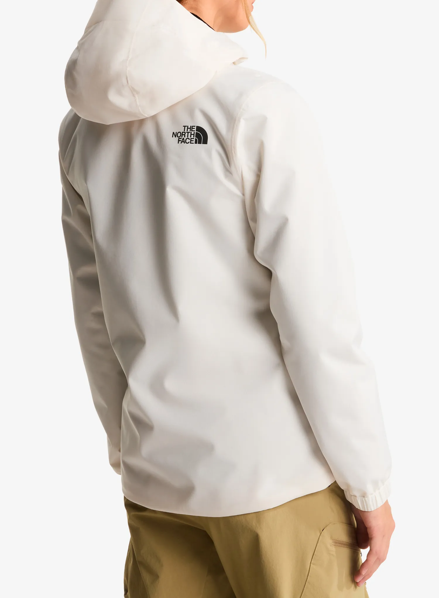 Striukė nuo lietaus moterims The North Face Quest Mono Jacket - white dune