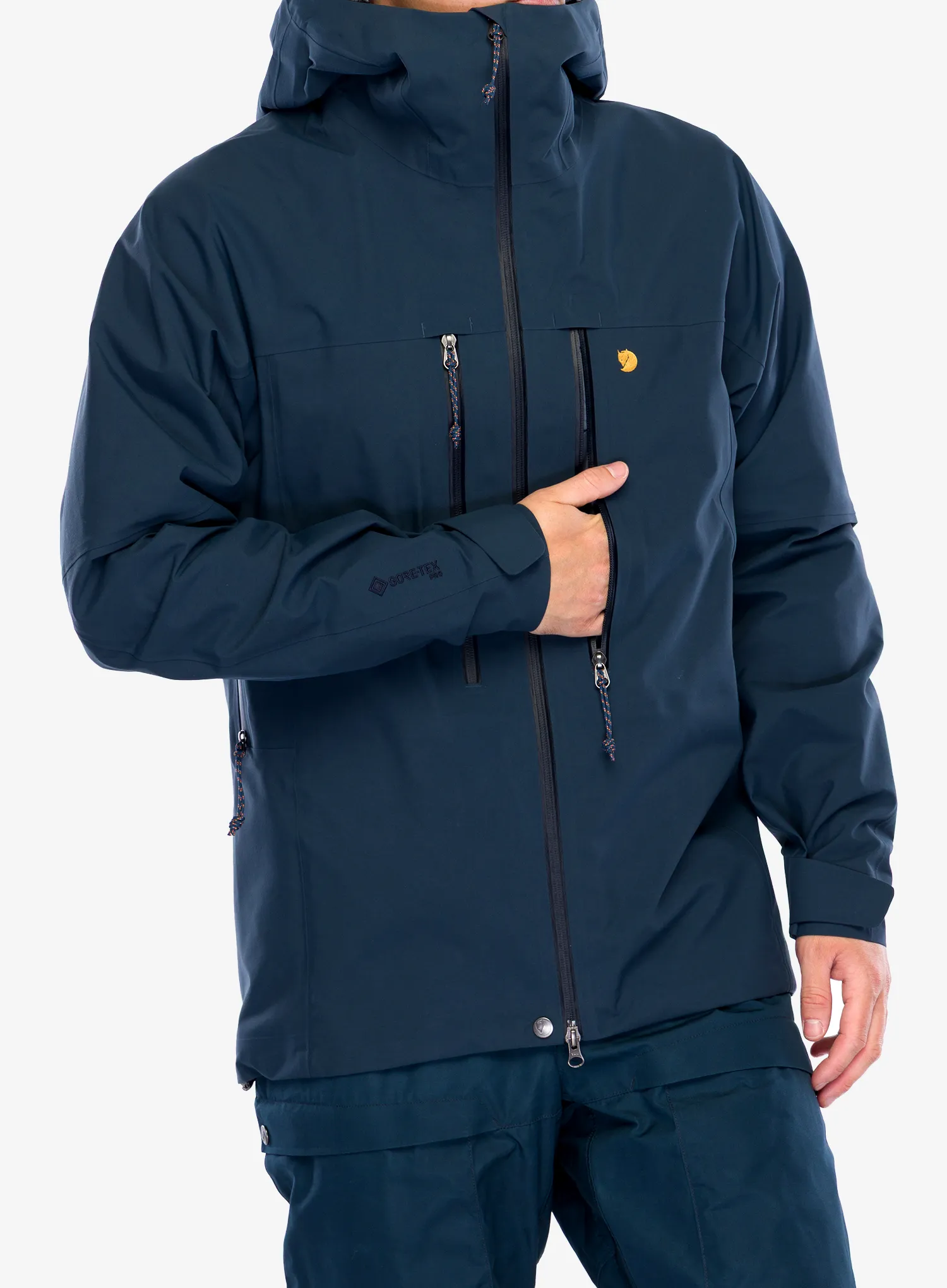 Striukė nuo lietaus Fjallraven Bergtagen GTX Pro Jacket - mountain blue