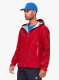 Striukė nuo lietaus Mammut Crater Light HS Hooded Jacket - dark mammut red