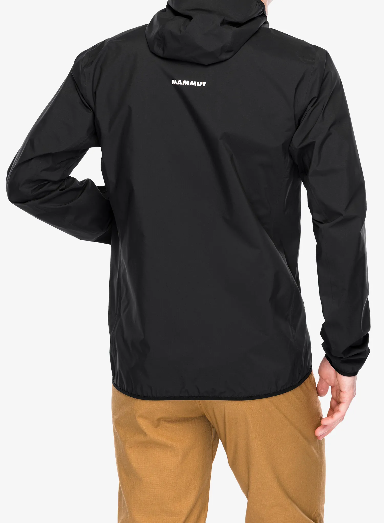 Striukė nuo lietaus Mammut Ducan Light HS Hooded Jacket - black