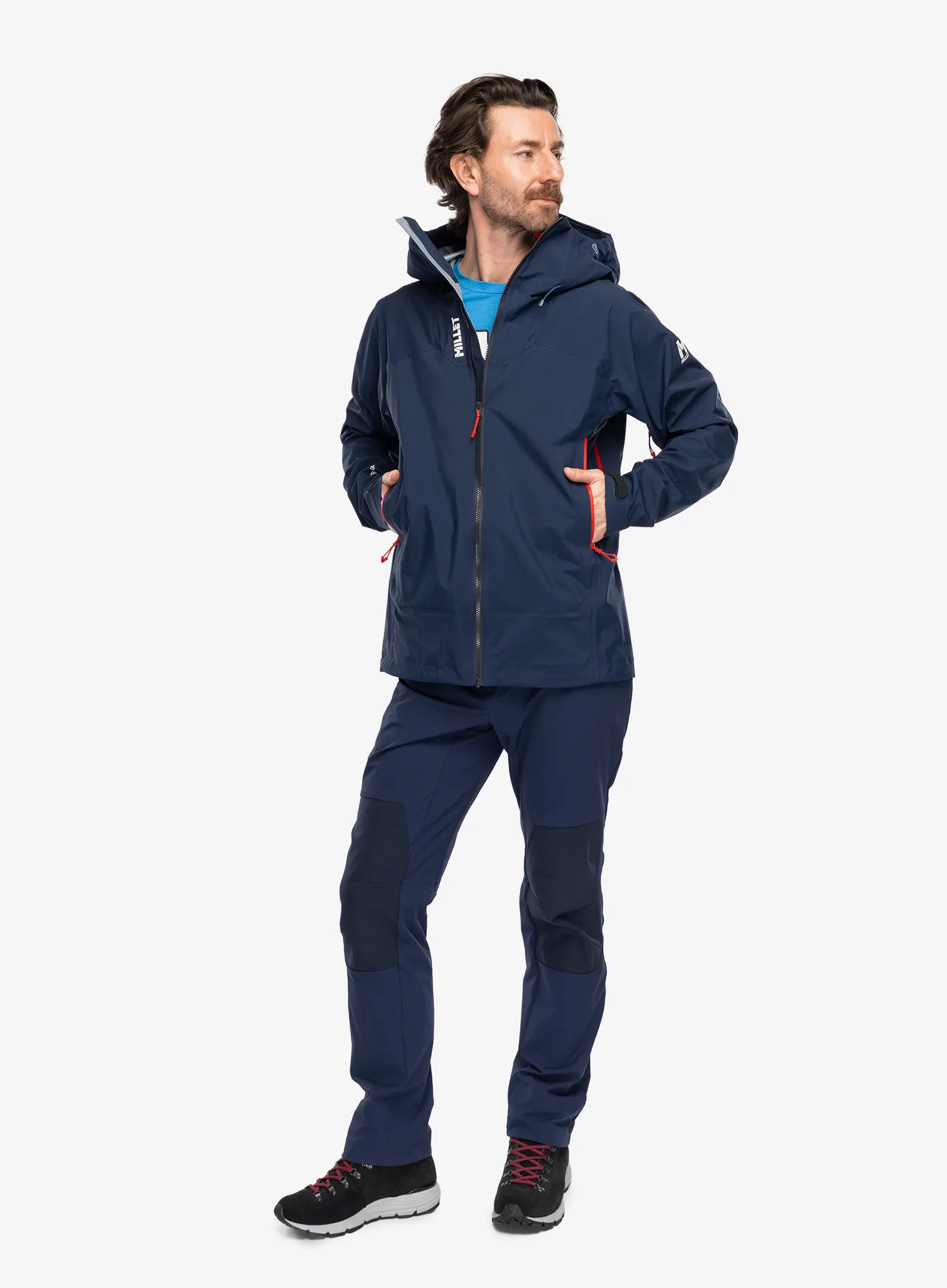 Striukė nuo lietaus Millet Kamet GTX Jkt - saphir